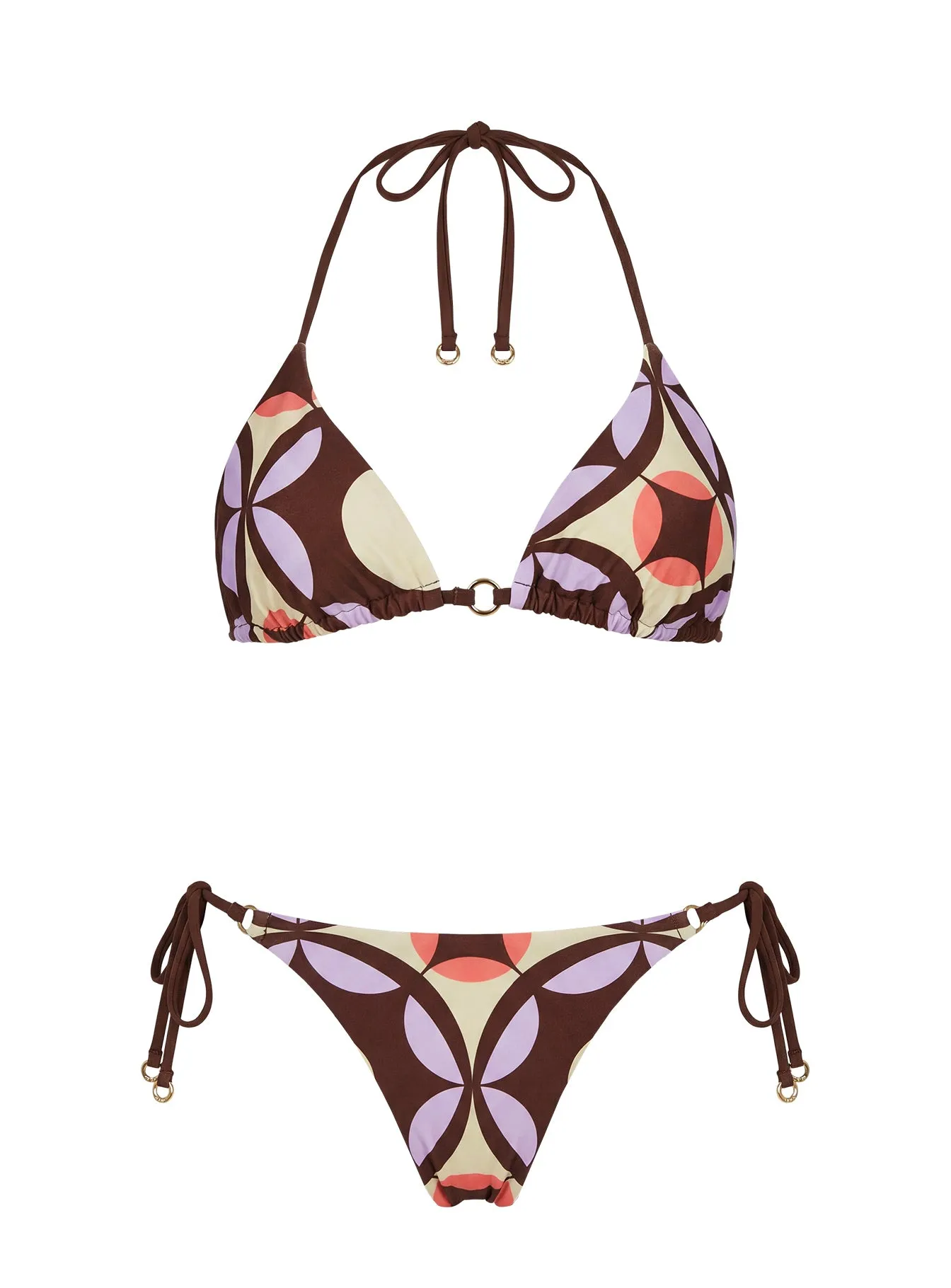 Sunburner Hardware Triangle Bikini Top Vintage Geo sold by Princess Polly product image thumbnail 5