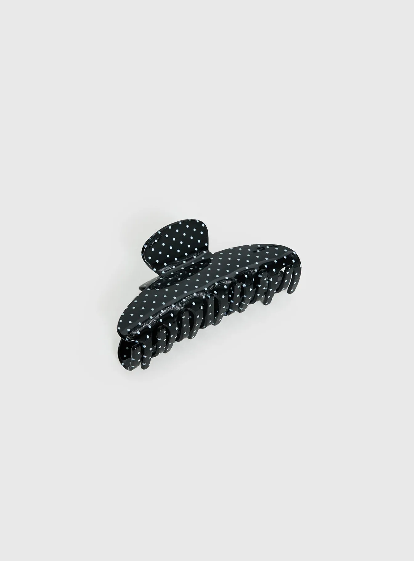 Parisse Claw Clip Black Polka sold by Princess Polly product image thumbnail 2