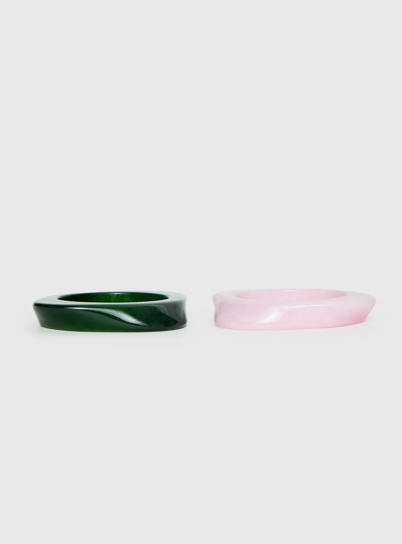 Jordann Resin Cuff Pack Pink / Green sold by Princess Polly product image thumbnail 4