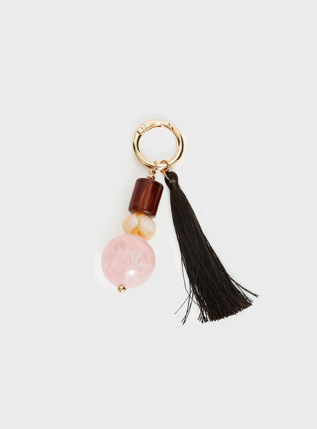 Sirocco Tassel Keychain Gold sold by Princess Polly product image thumbnail 2