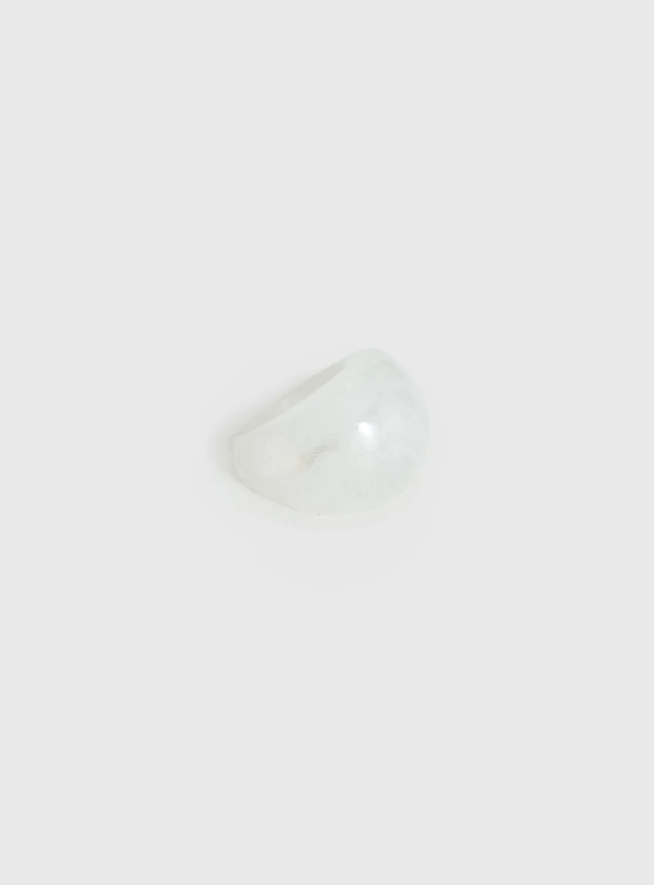 Britley Resin Ring Clear sold by Princess Polly product image thumbnail 2