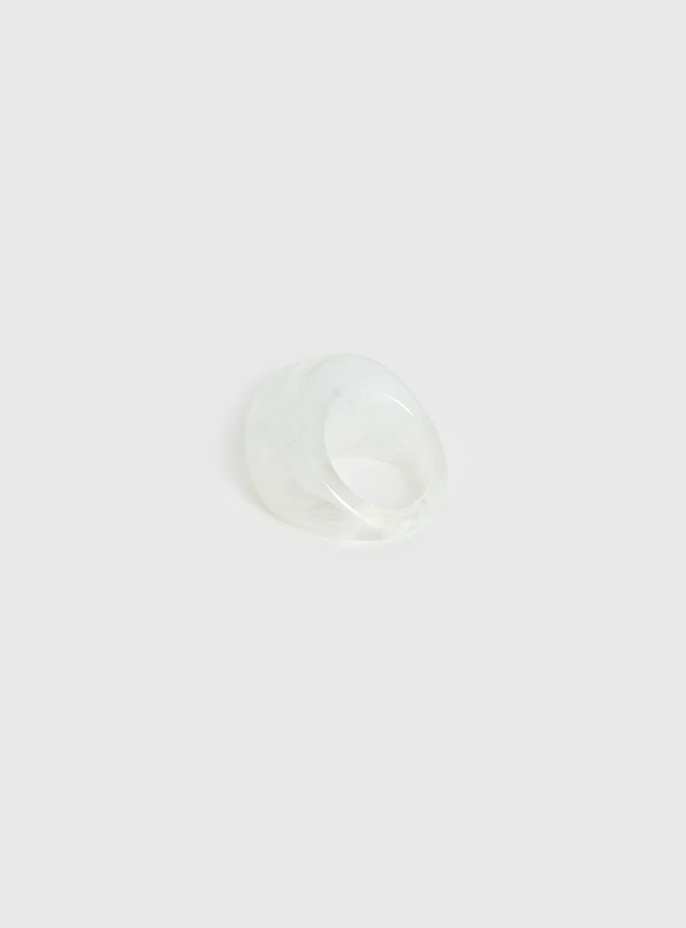 Britley Resin Ring Clear sold by Princess Polly product image thumbnail 3
