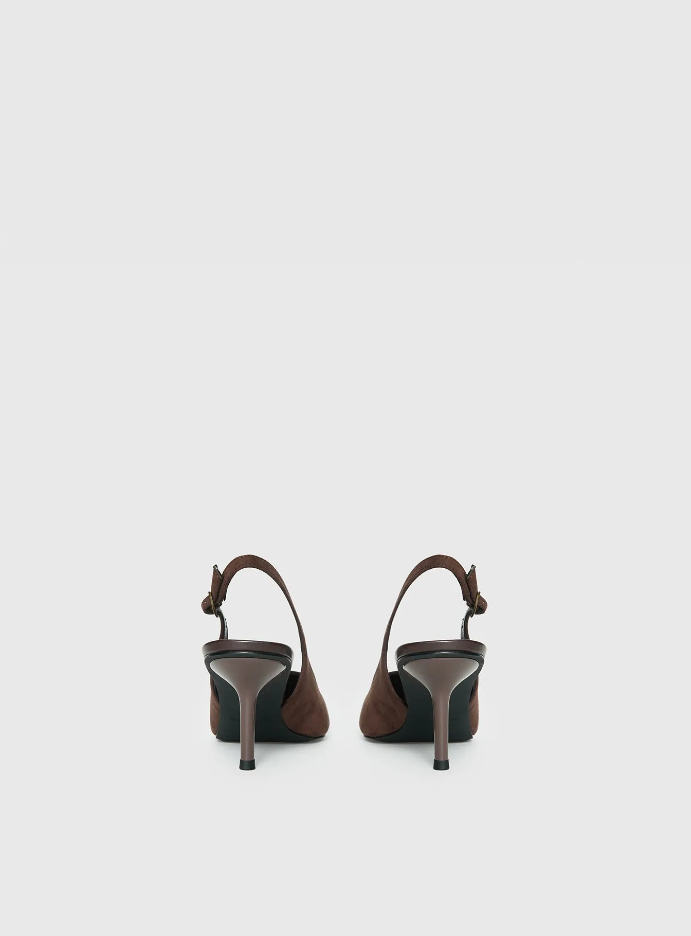 Tiptoe Slingback Heels Brown sold by Princess Polly product image thumbnail 4