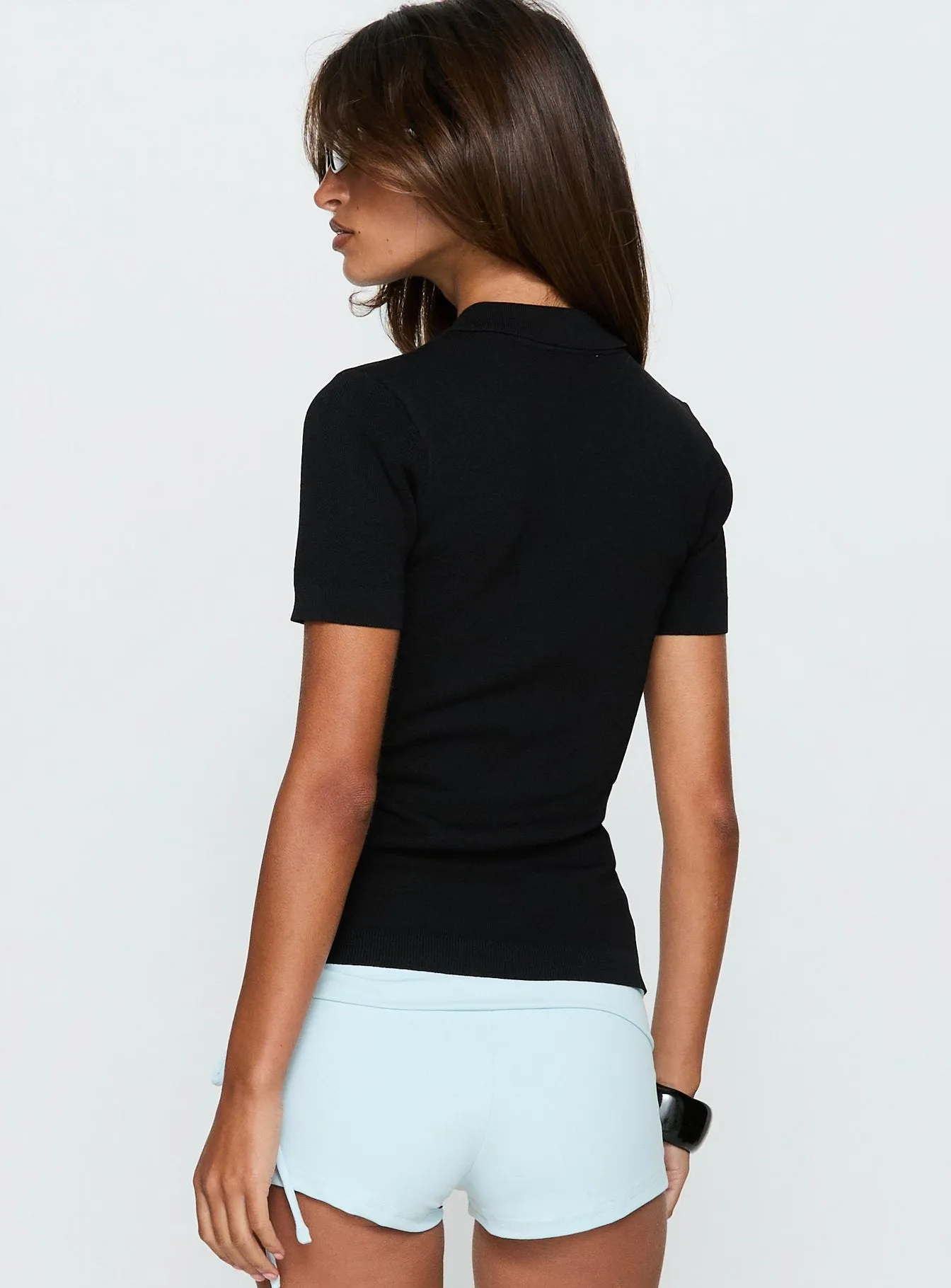 Happened One Night Keyhole Blouse Top Black sold by Princess Polly product image thumbnail 5