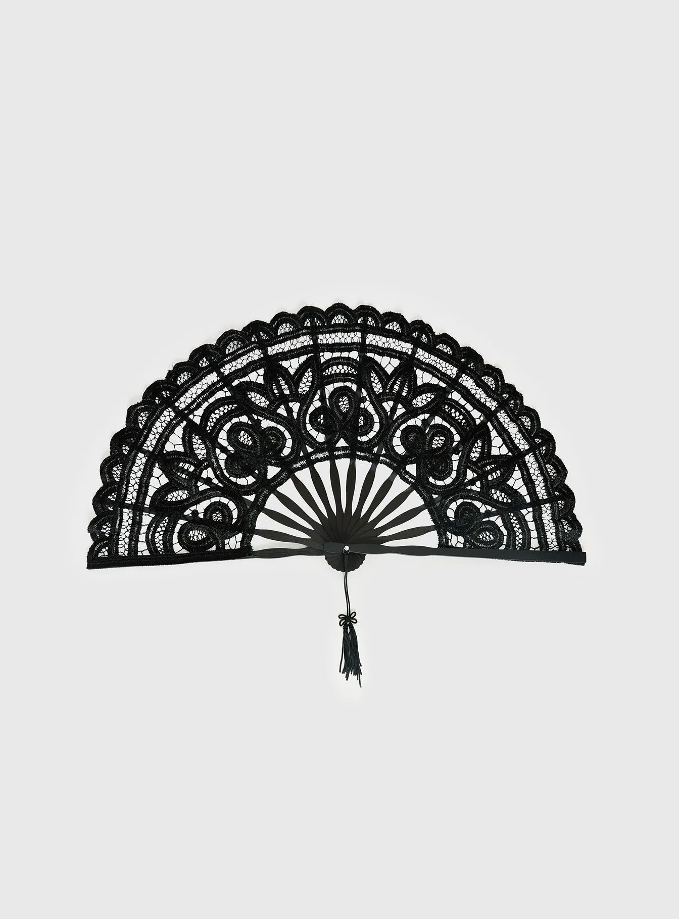 Bossa Nova Lace Fan Black sold by Princess Polly product image thumbnail 2