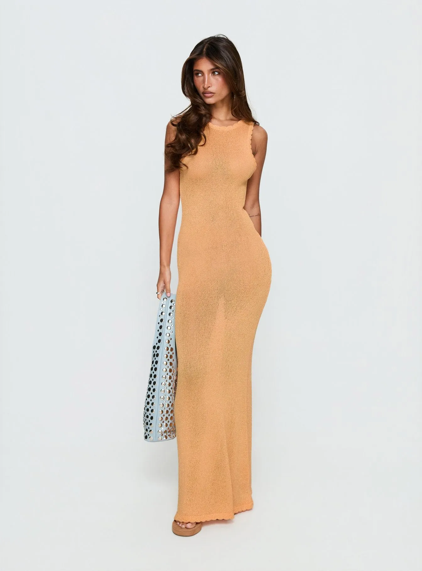 Tourista Maxi Dress Sorbet sold by Princess Polly