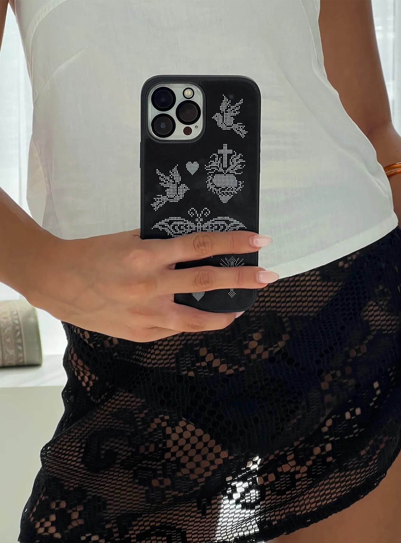 Enhancement iPhone Case Black sold by Princess Polly product image thumbnail 3