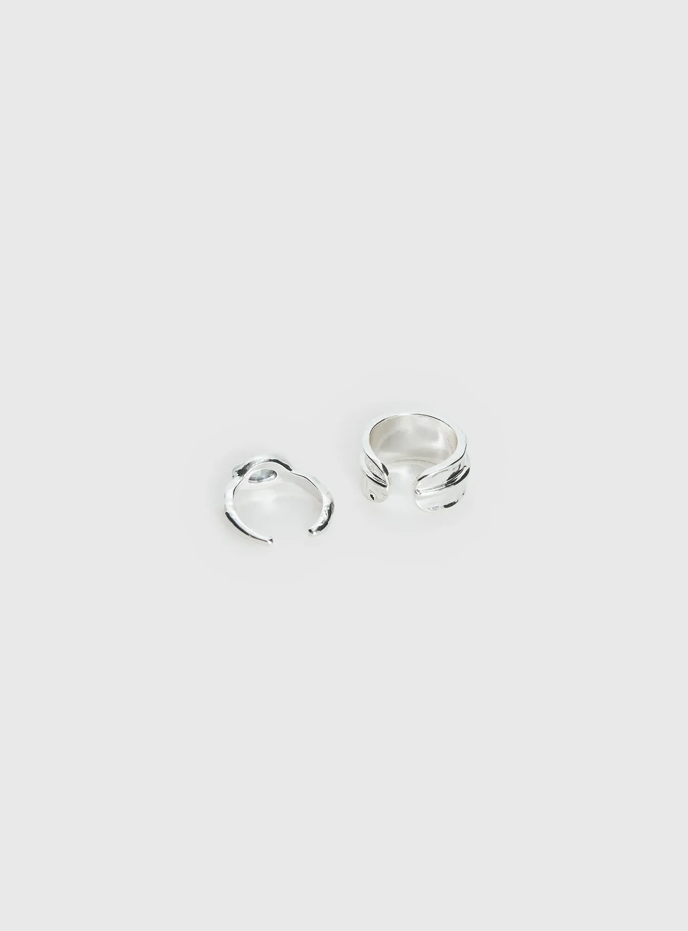 Sugar Talking Toe Ring Pack Silver sold by Princess Polly product image thumbnail 3
