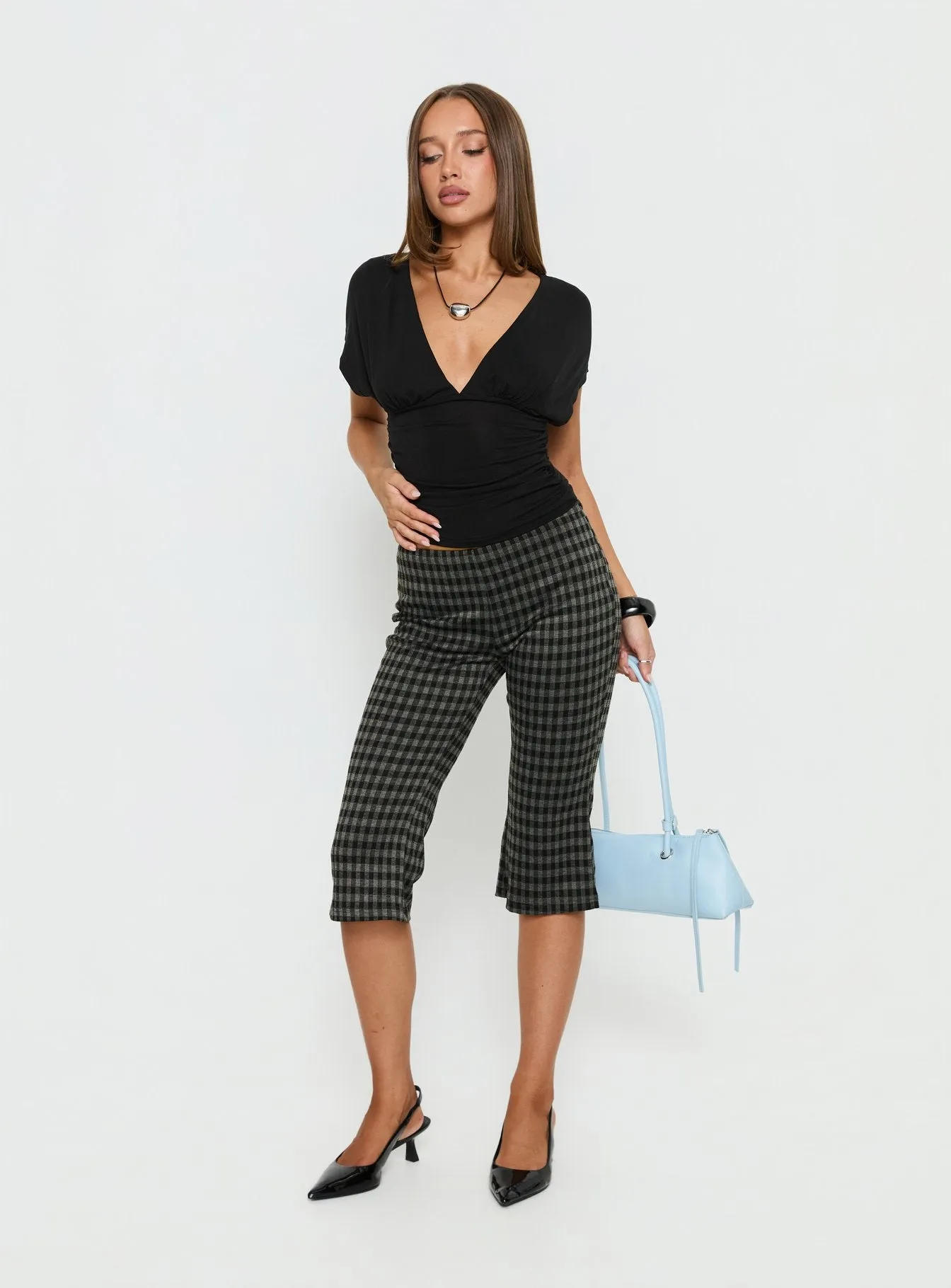 Lights Are Off Capri Pants Multi sold by Princess Polly product image thumbnail 3