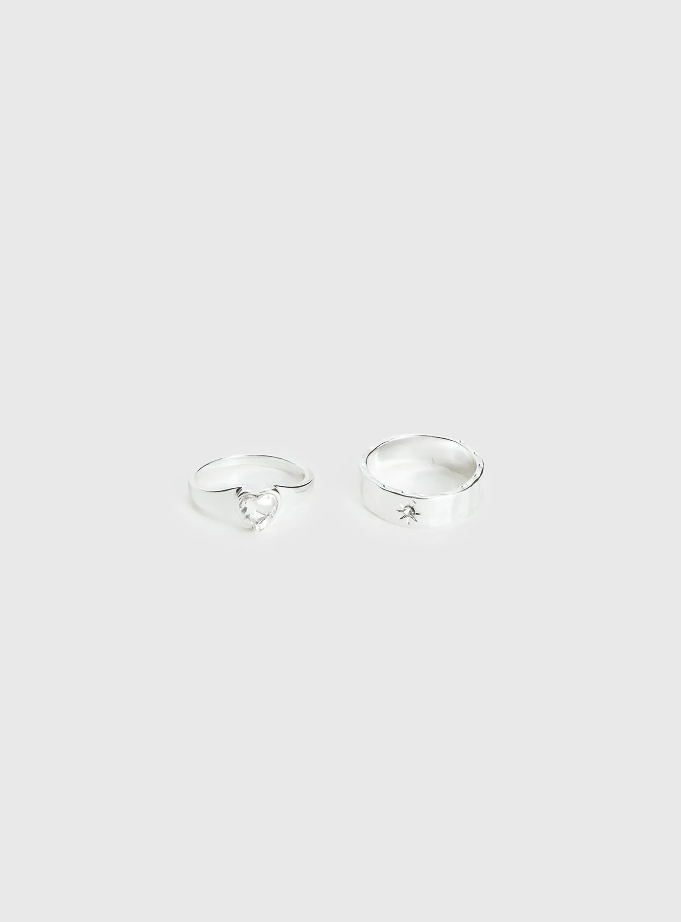Emberglow Ring Pack Silver sold by Princess Polly product image thumbnail 2