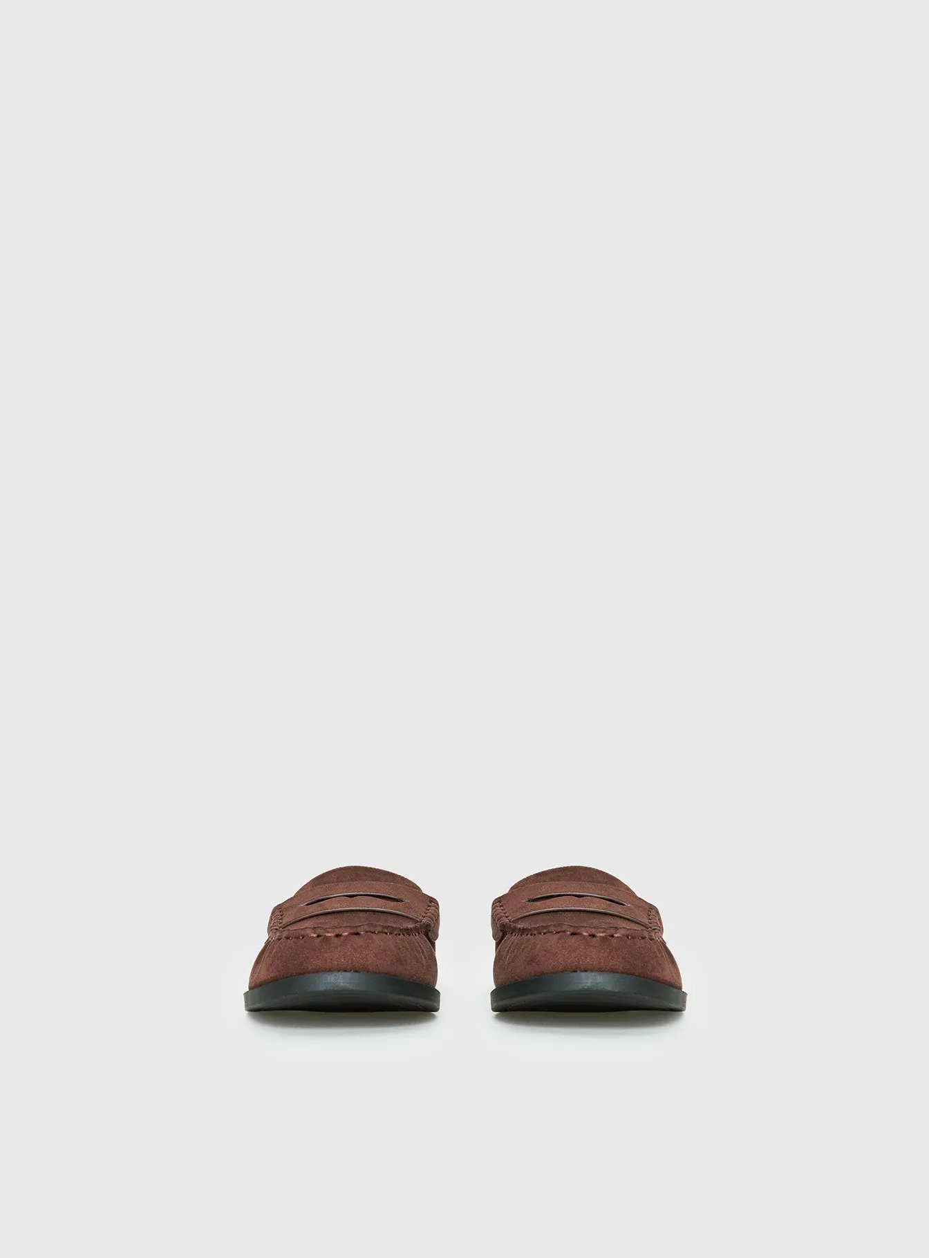 Therapy Atticus Faux Suede Slip On Loafer Brown sold by Princess Polly product image thumbnail 4