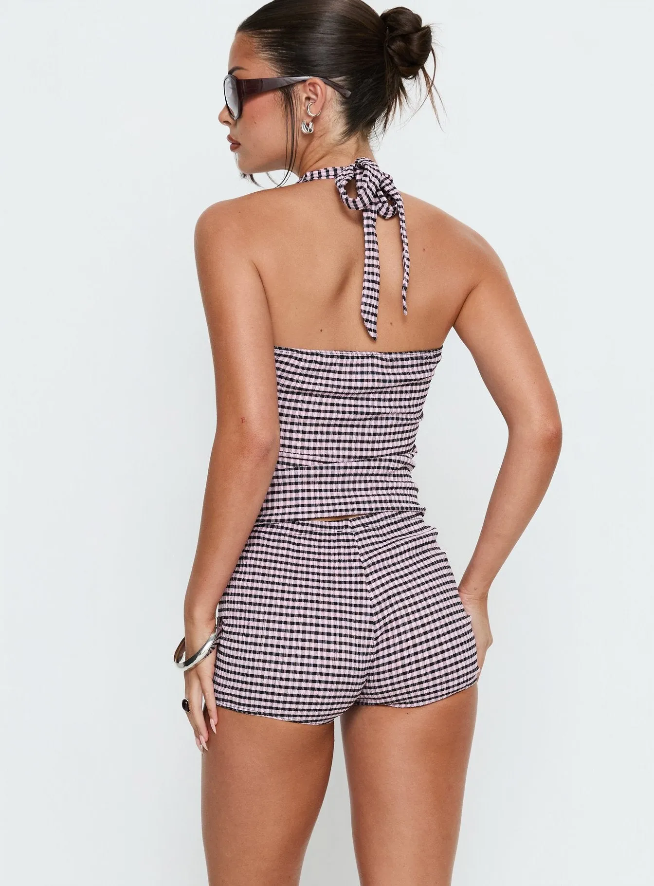 Feijoa Knit Mid Rise Shorts Multi sold by Princess Polly product image thumbnail 5