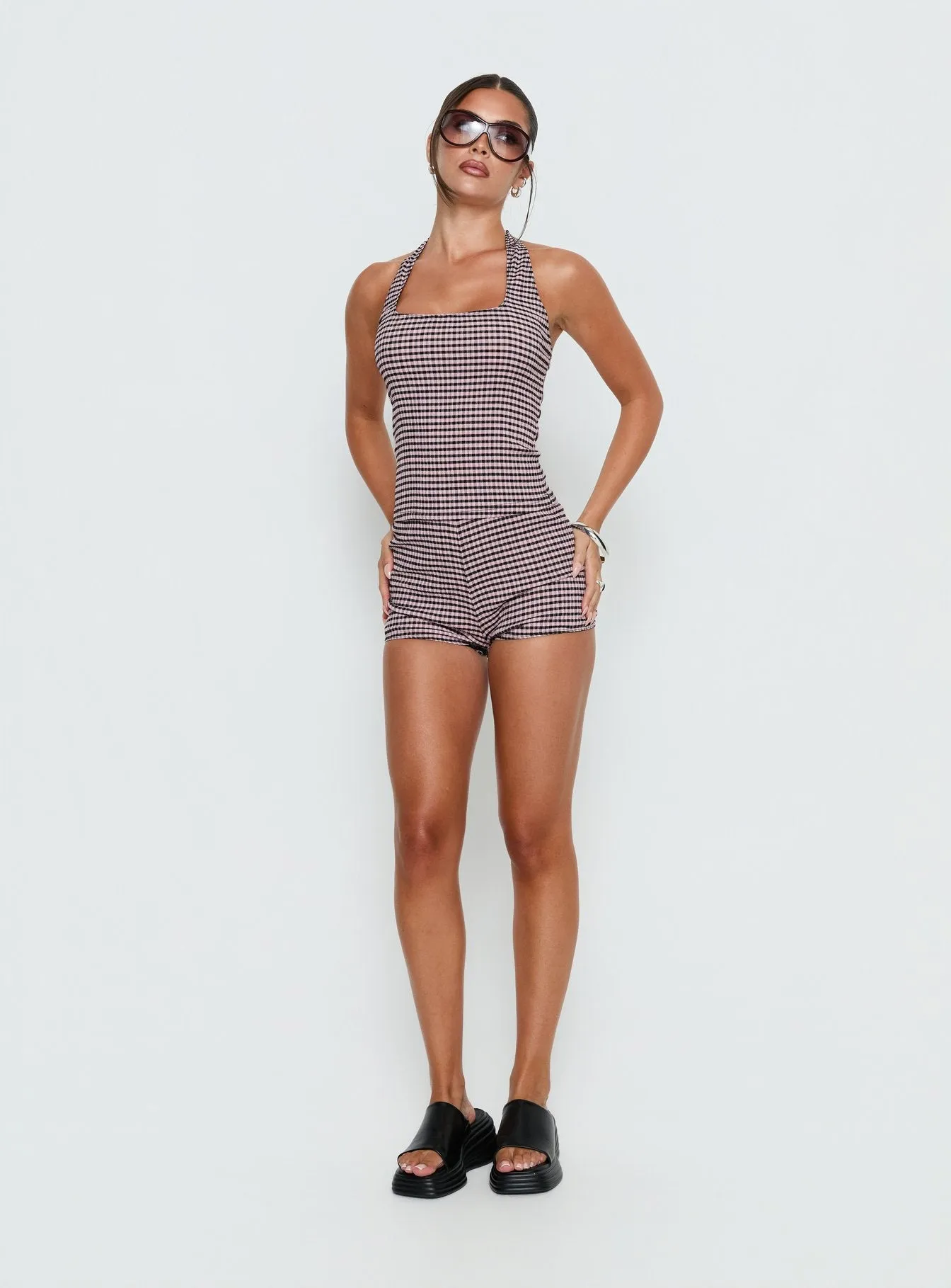 Feijoa Knit Mid Rise Shorts Multi sold by Princess Polly product image thumbnail 3