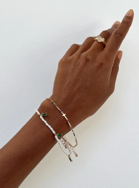 Change Is Good Bracelet Multi sold by Princess Polly