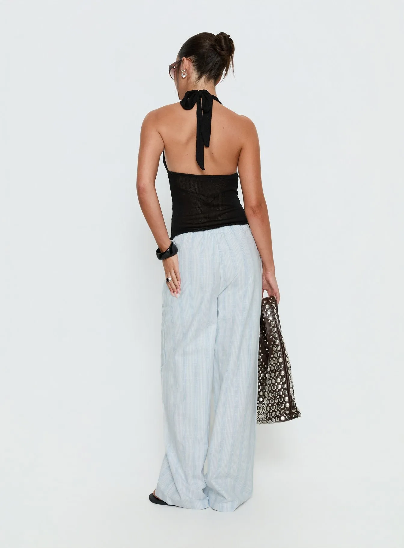 Parklea Pants Blue / White Stripe sold by Princess Polly product image thumbnail 5