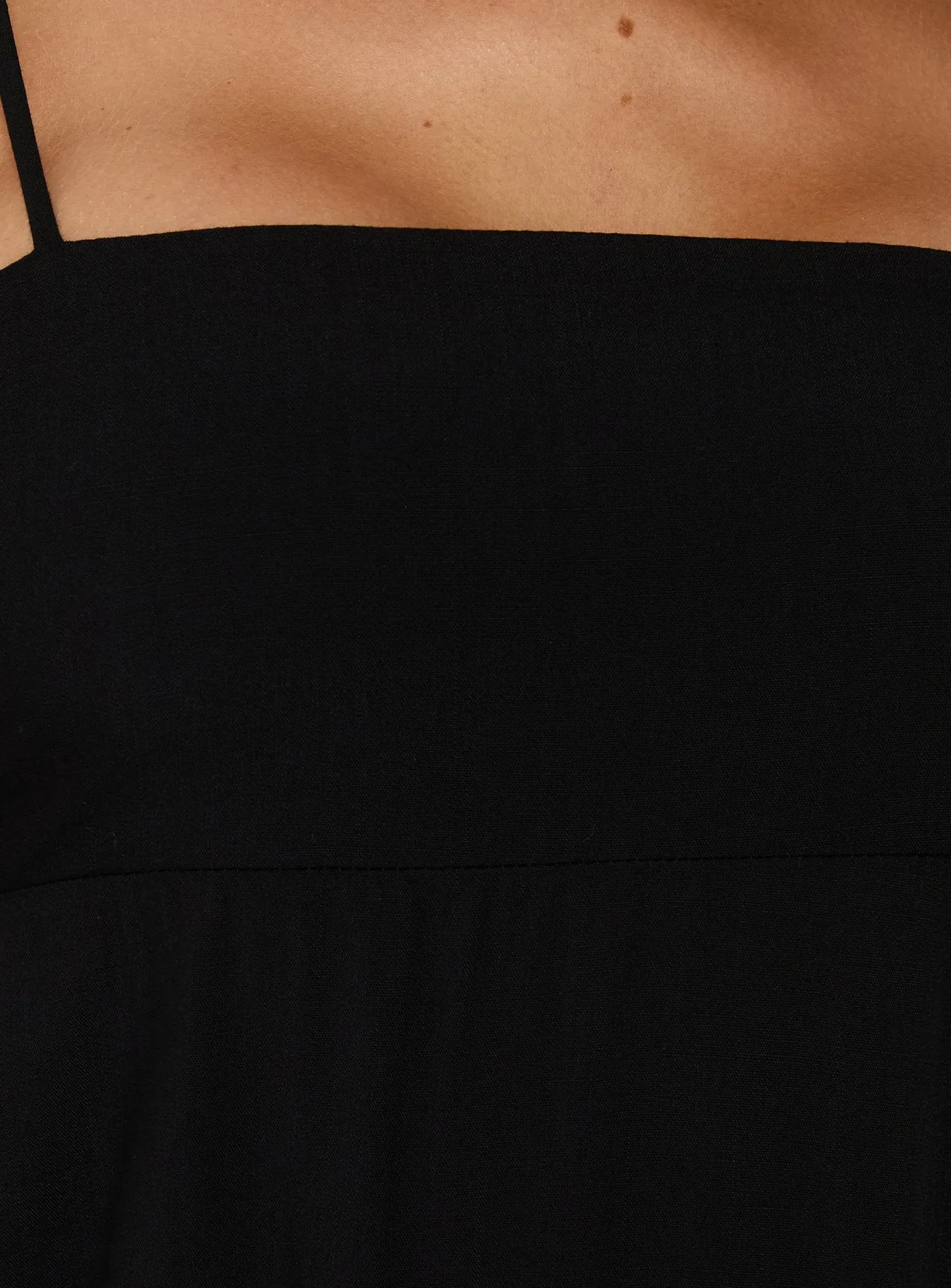 Triniti Square Neck Maxi Dress Black sold by Princess Polly product image thumbnail 5