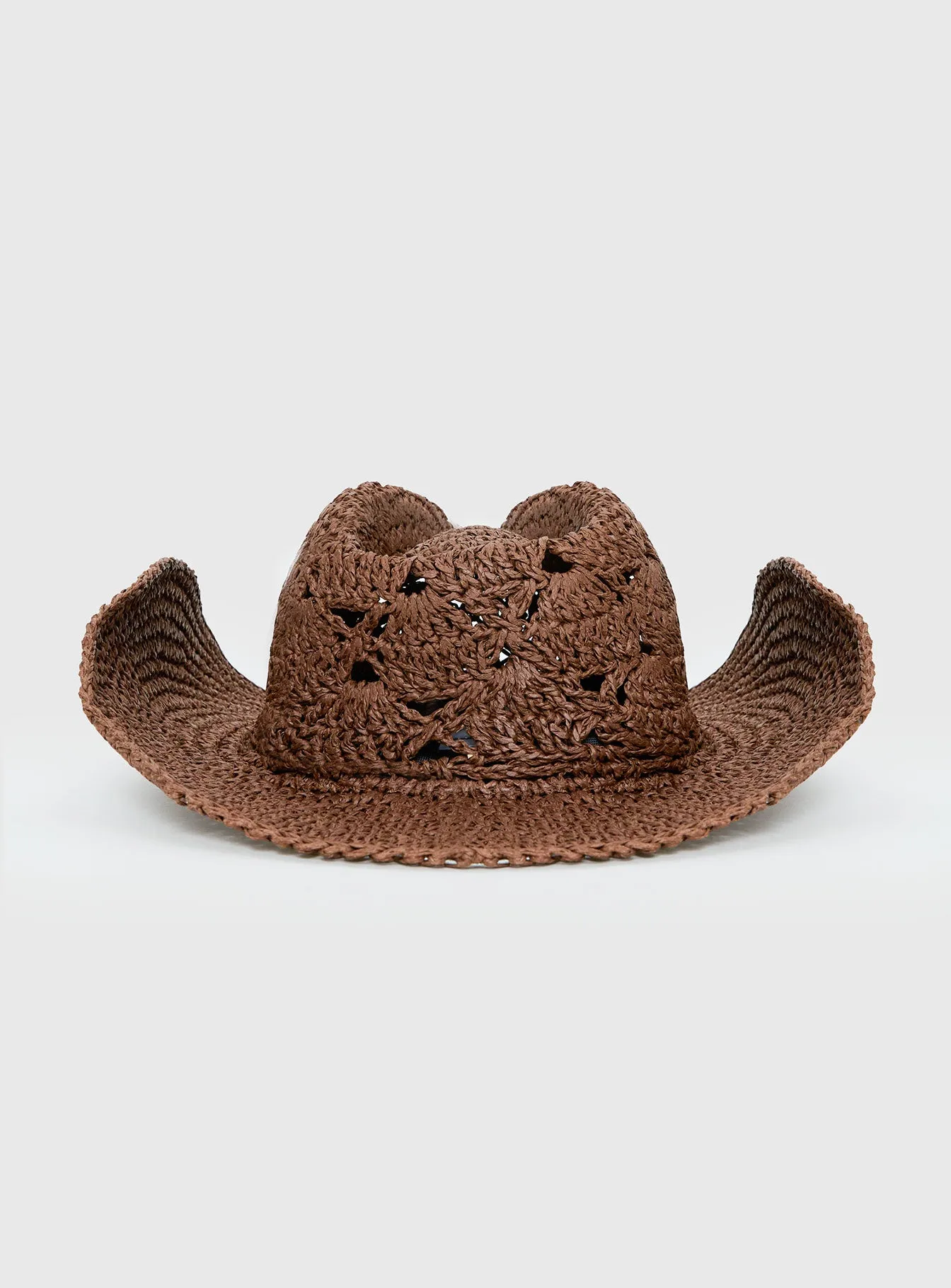 Anistyn Woven Cowboy Hat Tan sold by Princess Polly product image thumbnail 4