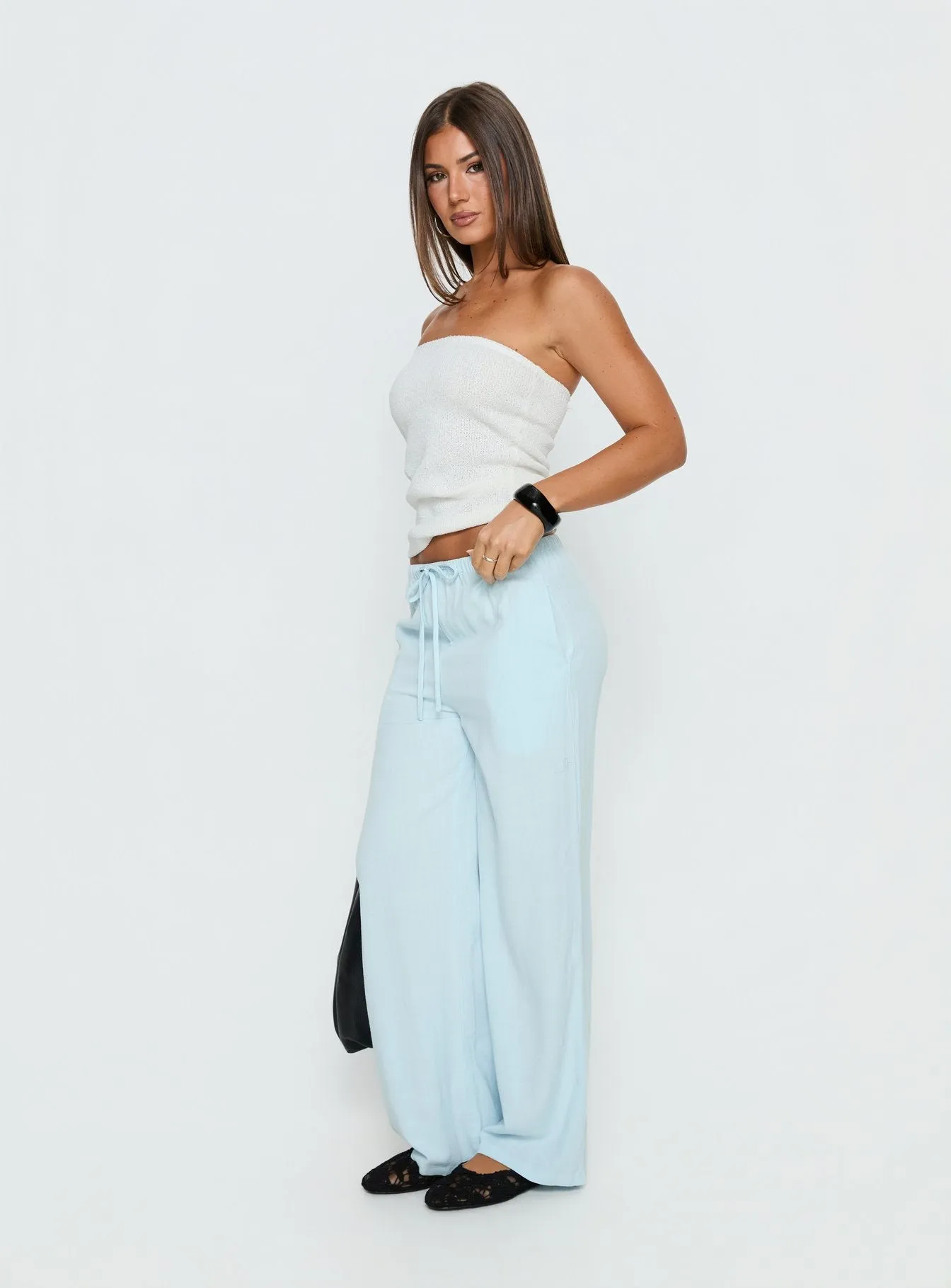 Parklea Pants Icy Blue sold by Princess Polly product image thumbnail 3