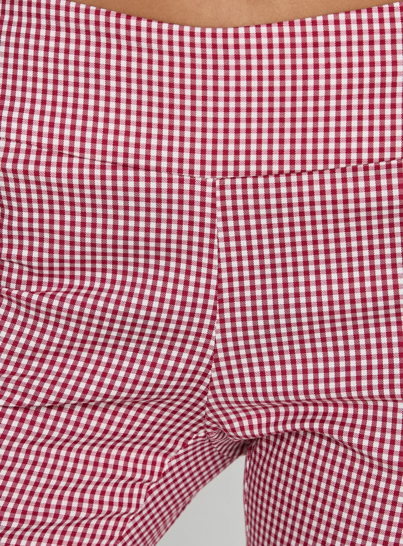 Rossie Capri Pants Red Gingham sold by Princess Polly product image thumbnail 5