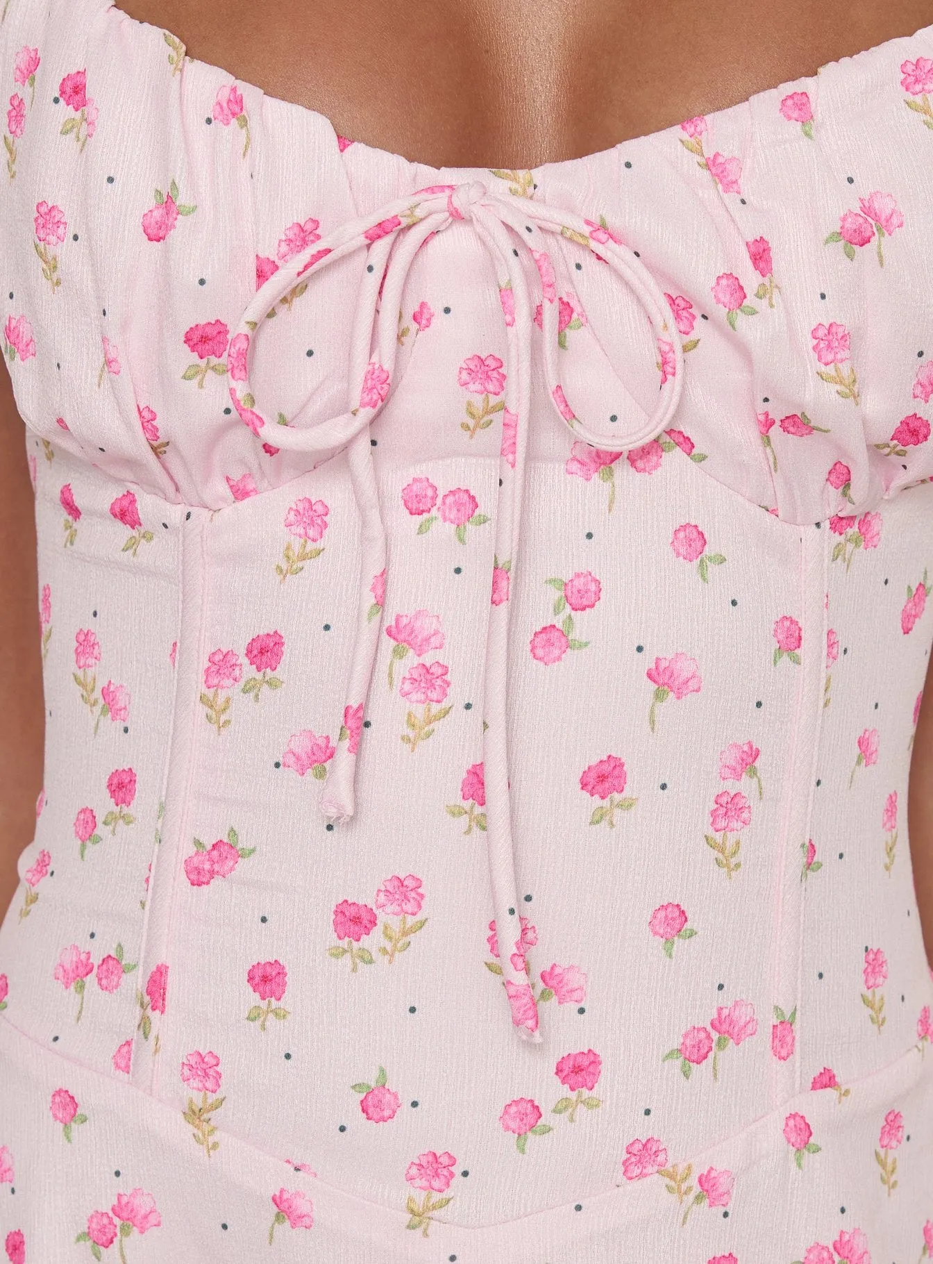 Members Only Maxi Dress Soft Pink Floral sold by Princess Polly product image thumbnail 5