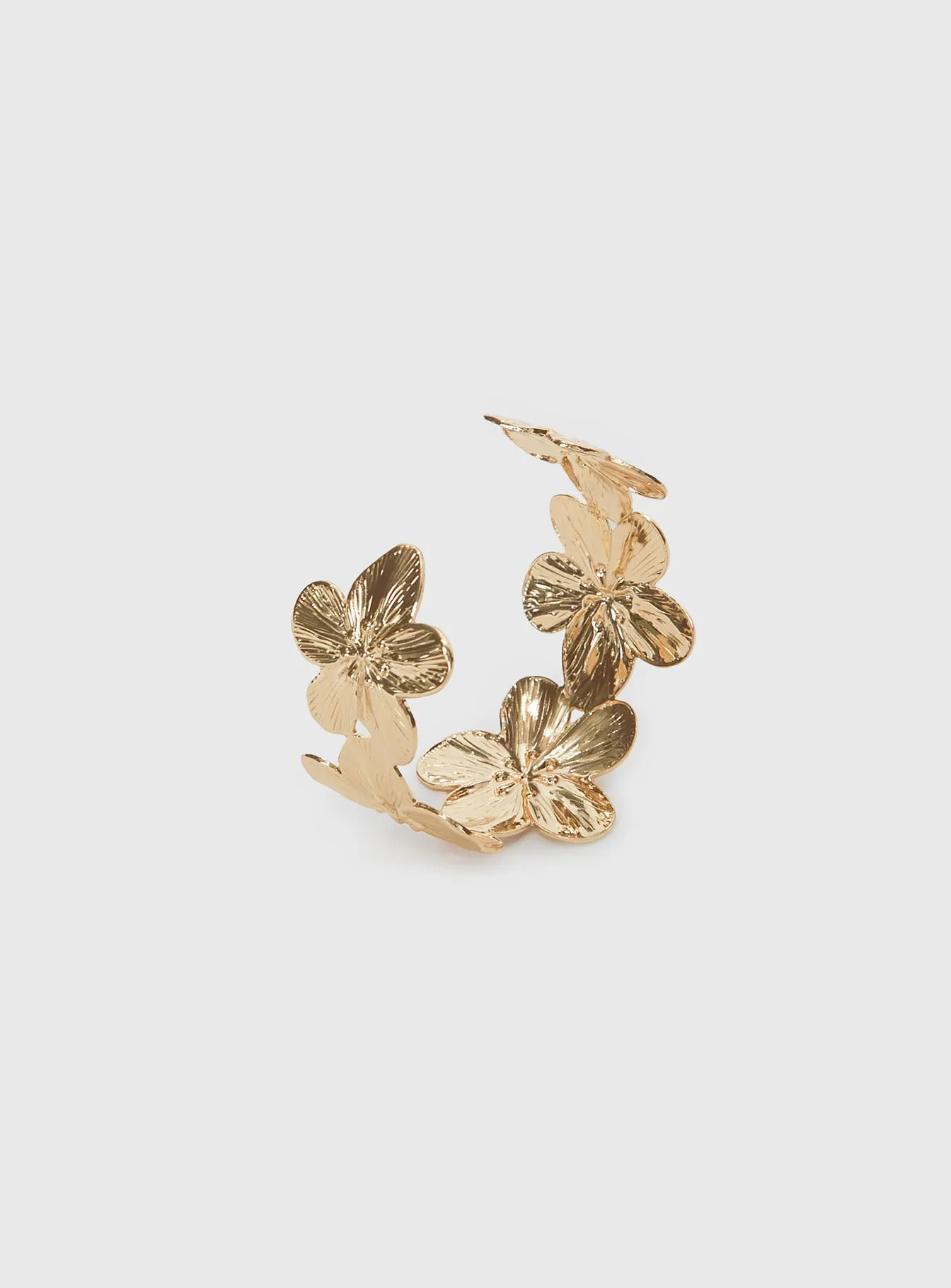 See You Soon Cuff Gold sold by Princess Polly product image thumbnail 4