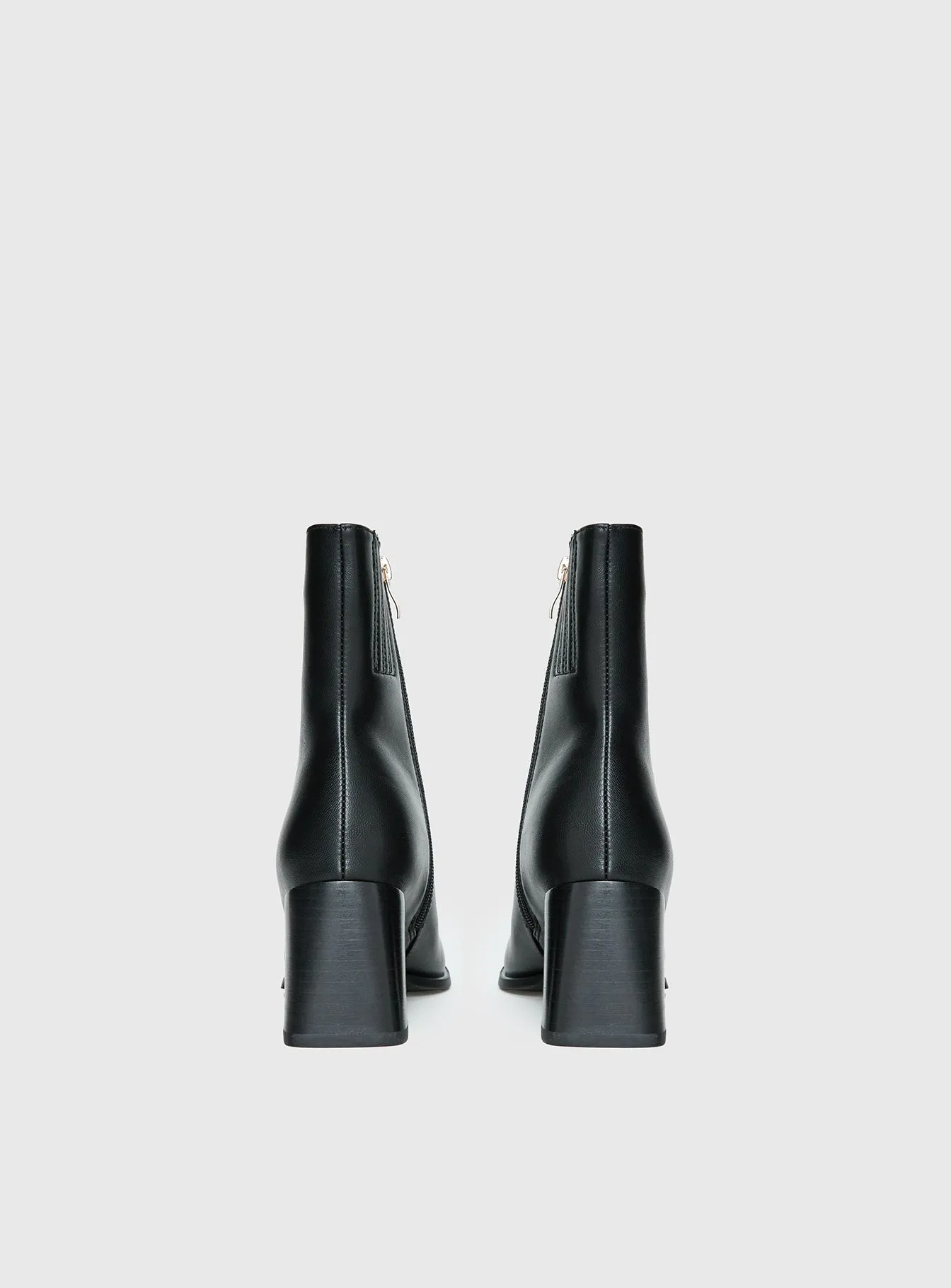 Billini Alania Square Toe Boots Black sold by Princess Polly product image thumbnail 4