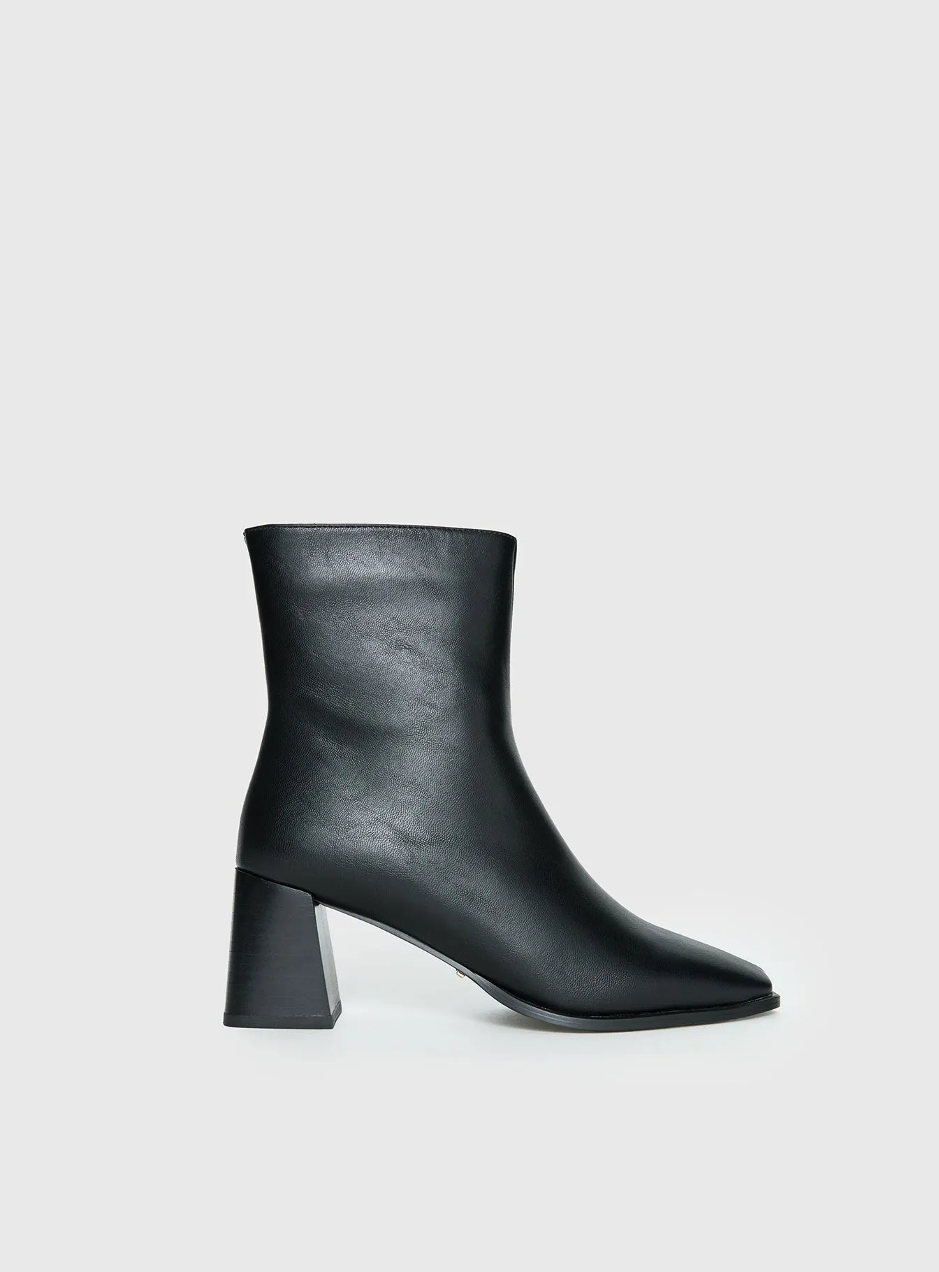 Billini Alania Square Toe Boots Black sold by Princess Polly