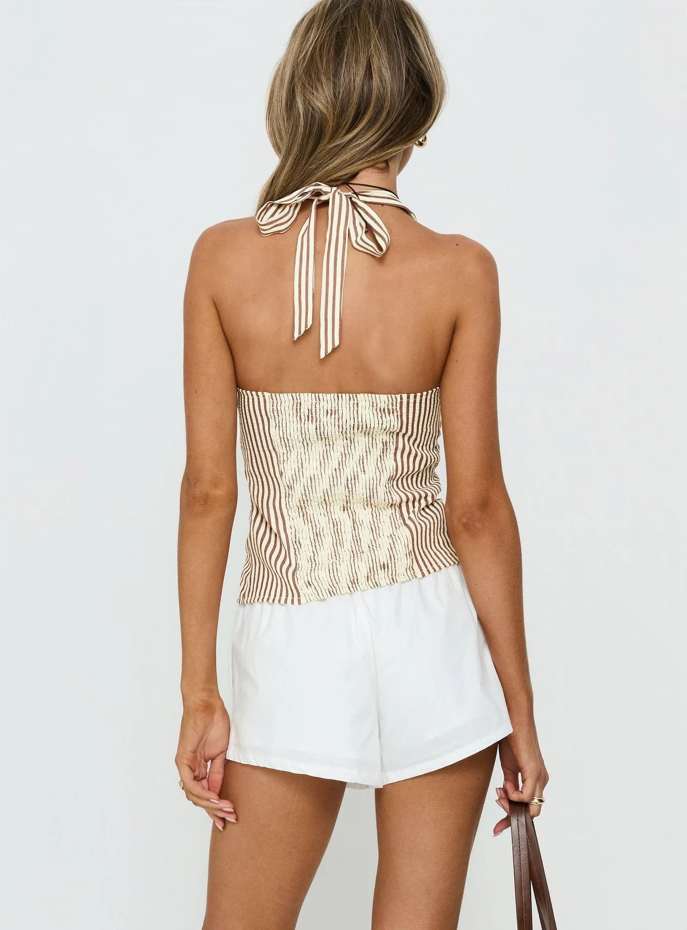 Makeli Micro Beach Short White sold by Princess Polly product image thumbnail 5