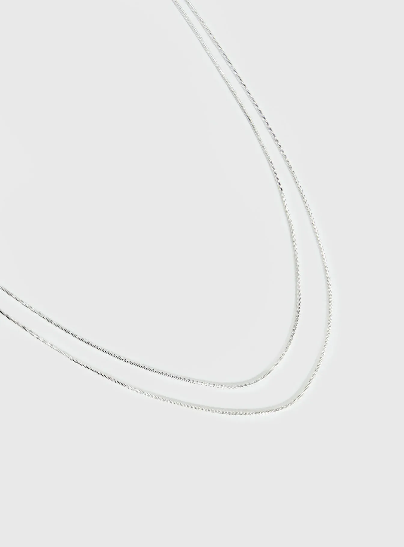 Dressed Up Dainty Chain Belt Silver sold by Princess Polly product image thumbnail 3