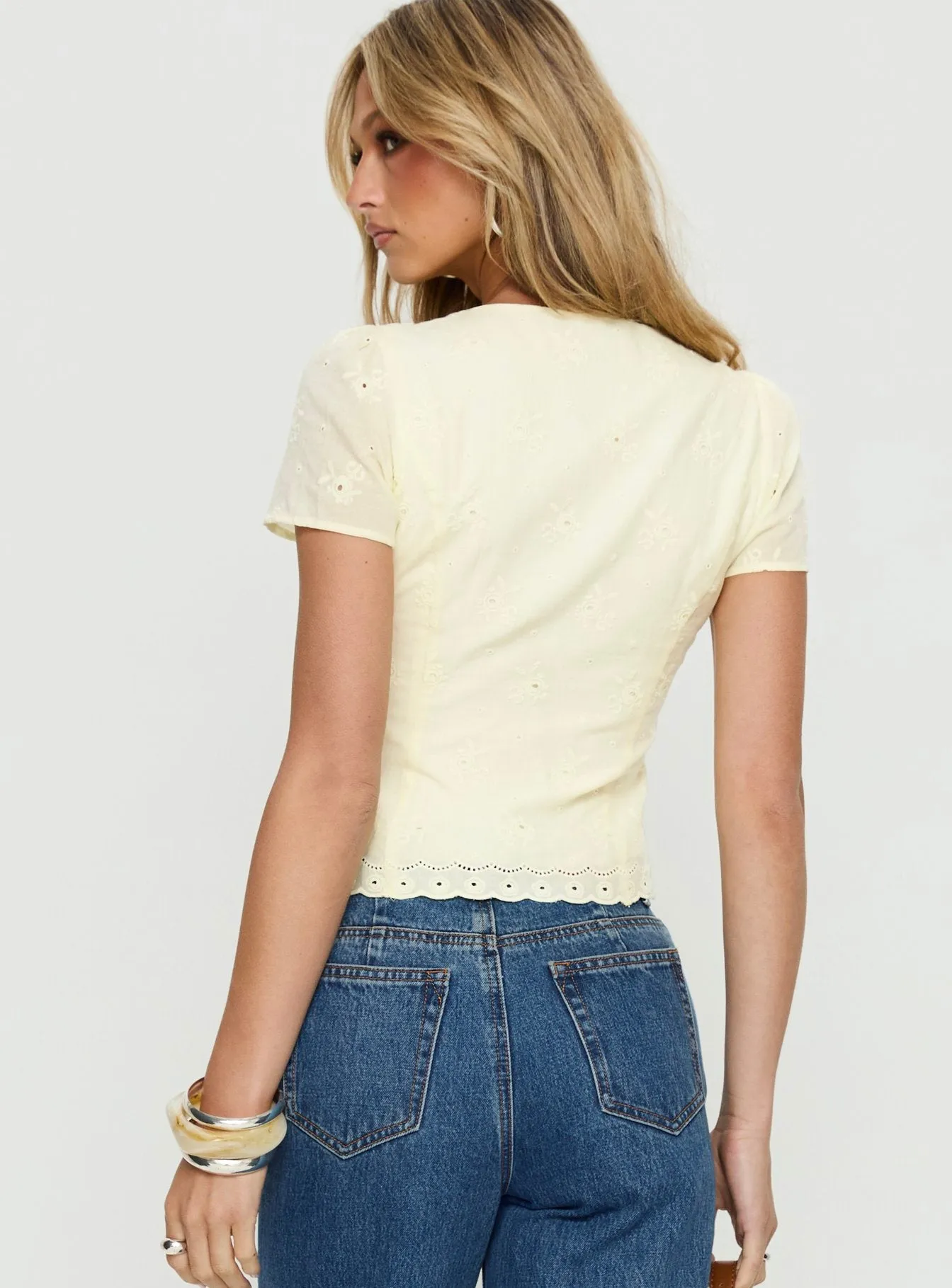 Isolda Top Lemon sold by Princess Polly product image thumbnail 4