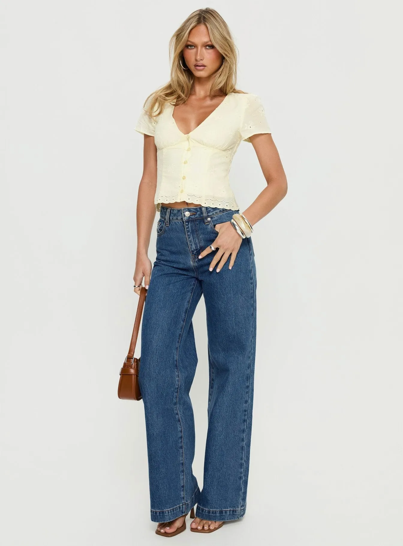 Isolda Top Lemon sold by Princess Polly product image thumbnail 2