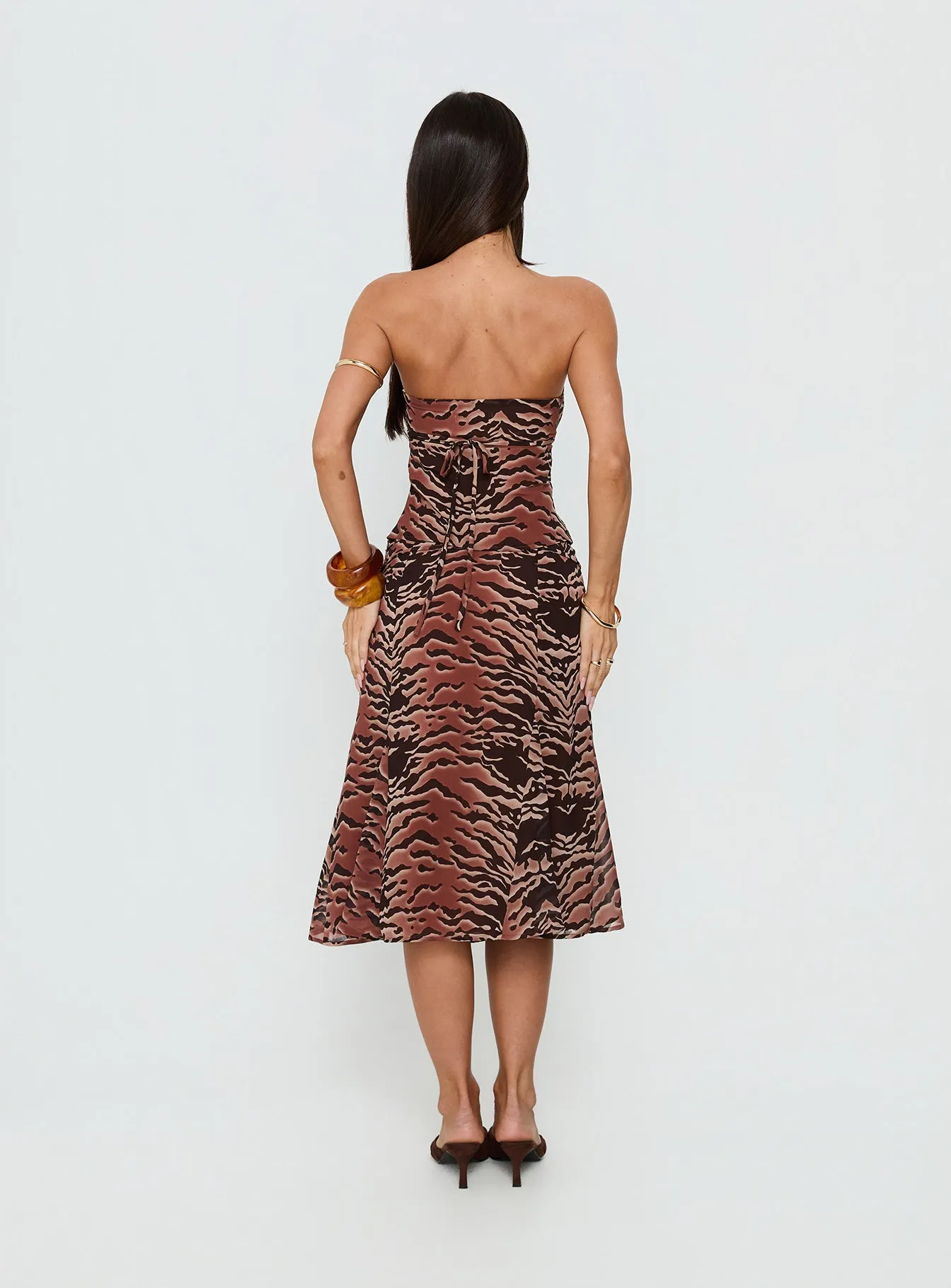 Tipsy Midi Skirt Animal Multi sold by Princess Polly product image thumbnail 5