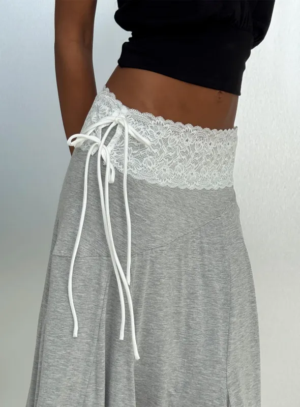 Spin The Bottle Lace Belt White made by Princess Polly
