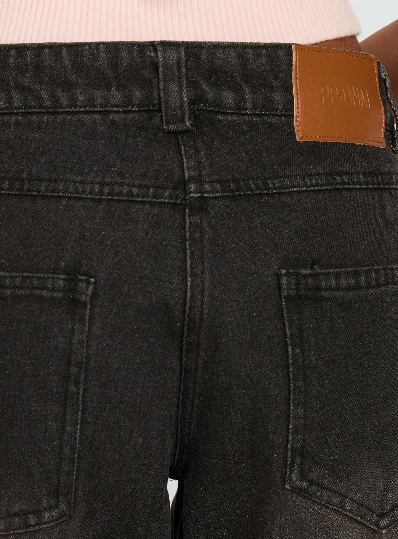 Korinne Low Rise Baggy Jeans Washed Charcoal sold by Princess Polly product image thumbnail 5