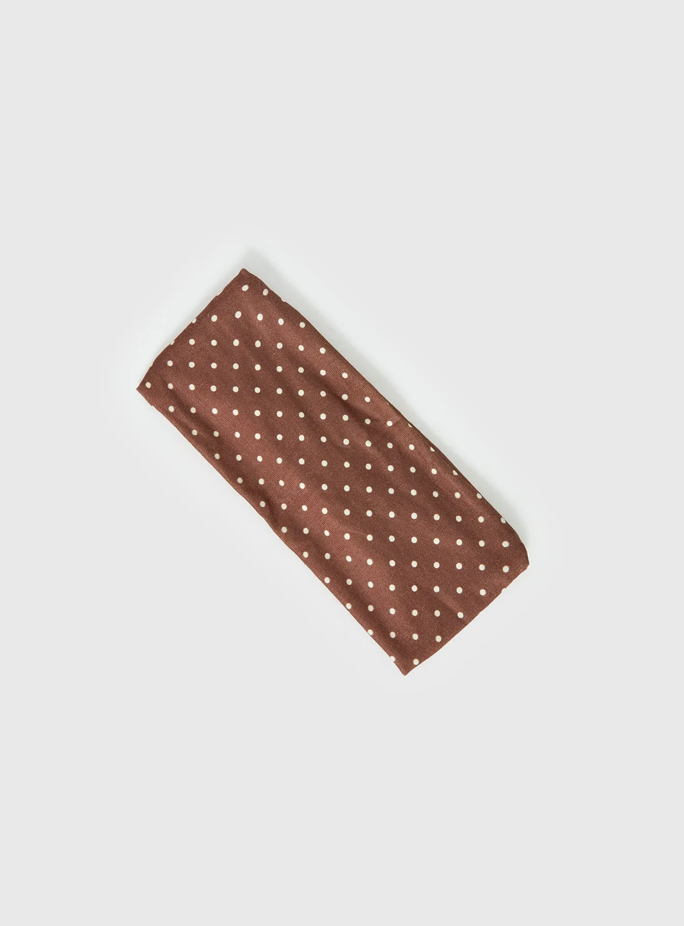 The Juney Headband Brown Polka sold by Princess Polly product image thumbnail 2
