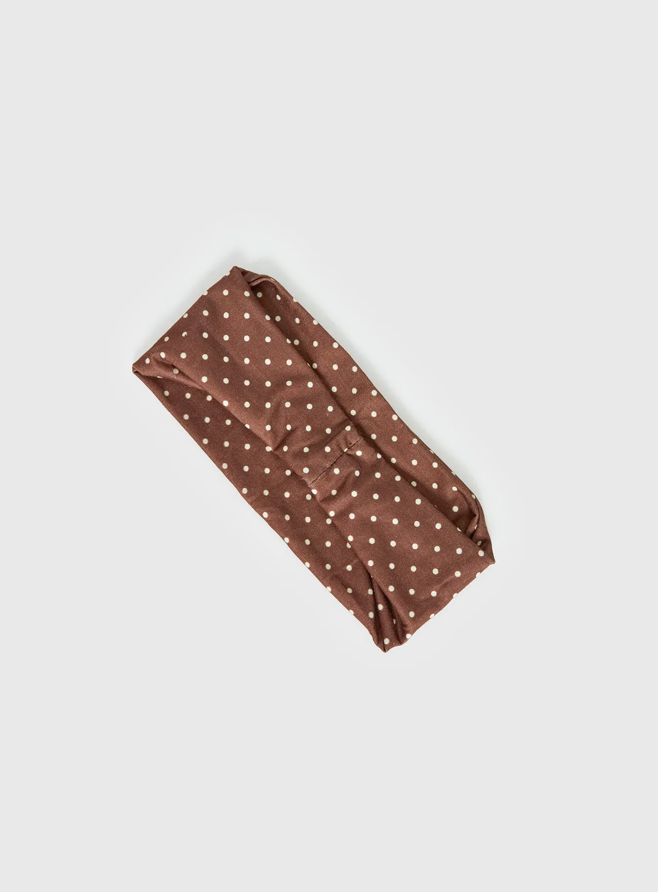 The Juney Headband Brown Polka sold by Princess Polly product image thumbnail 3
