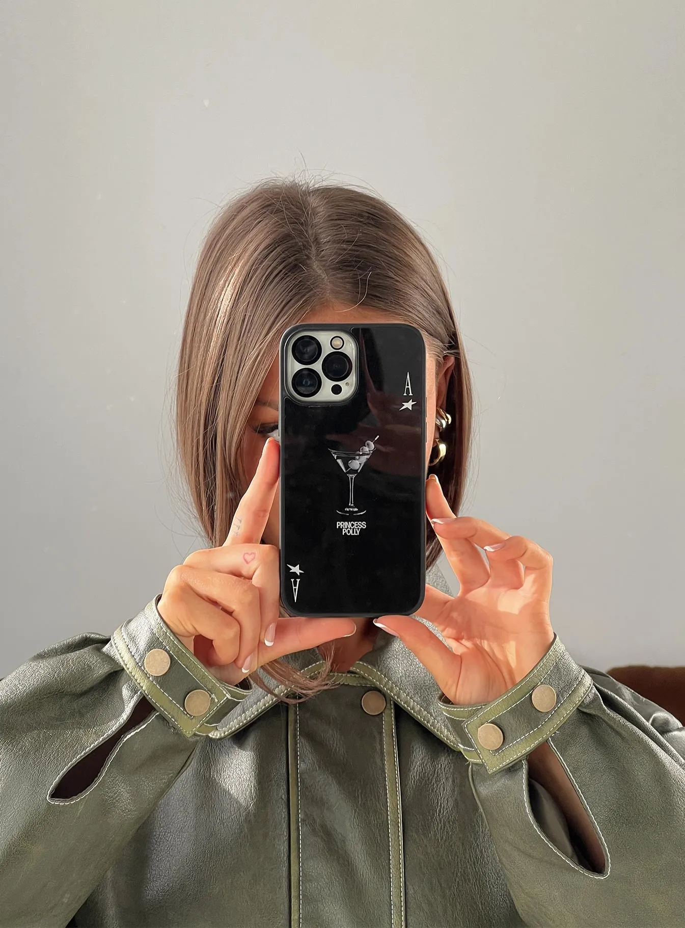 Alter Egos iPhone Case Black sold by Princess Polly product image thumbnail 3