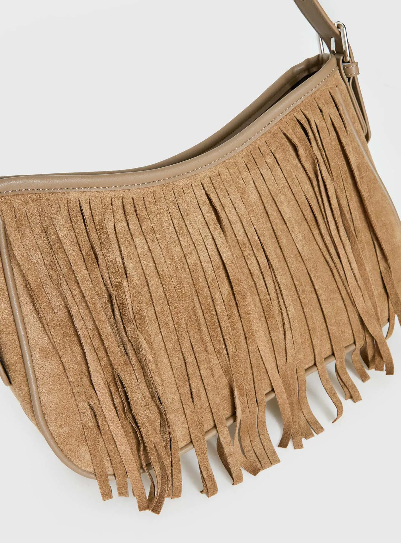 Estie Tassel Shoulder Bag Taupe sold by Princess Polly product image thumbnail 5