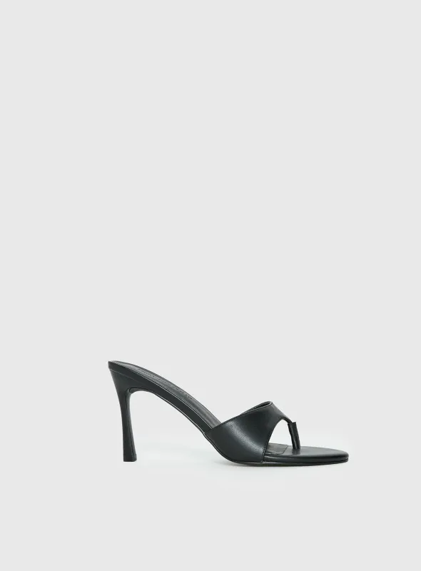 Cherise Heels Black made by Princess Polly