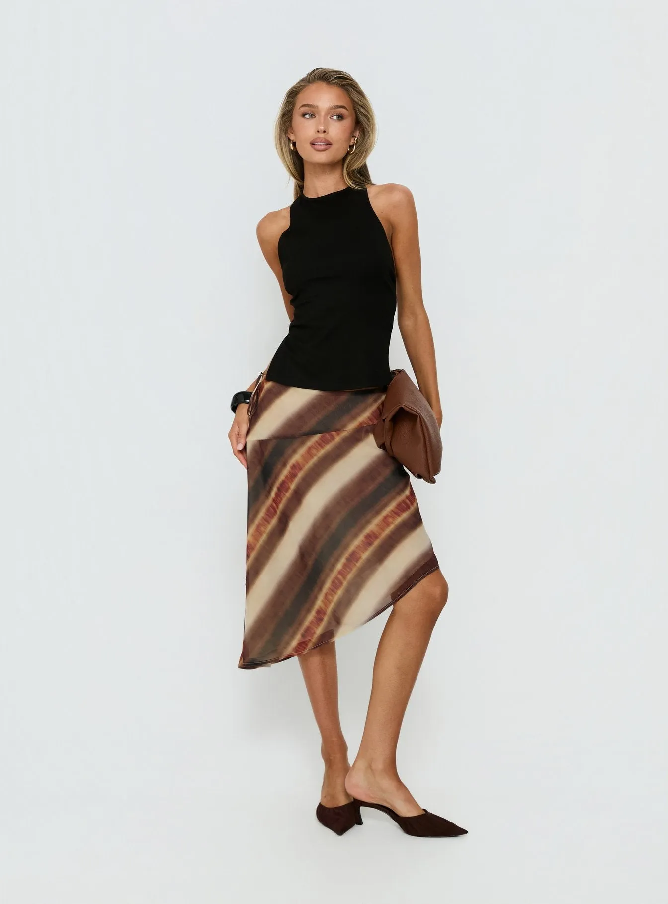 Harlene Back Detail Top Black sold by Princess Polly product image thumbnail 3
