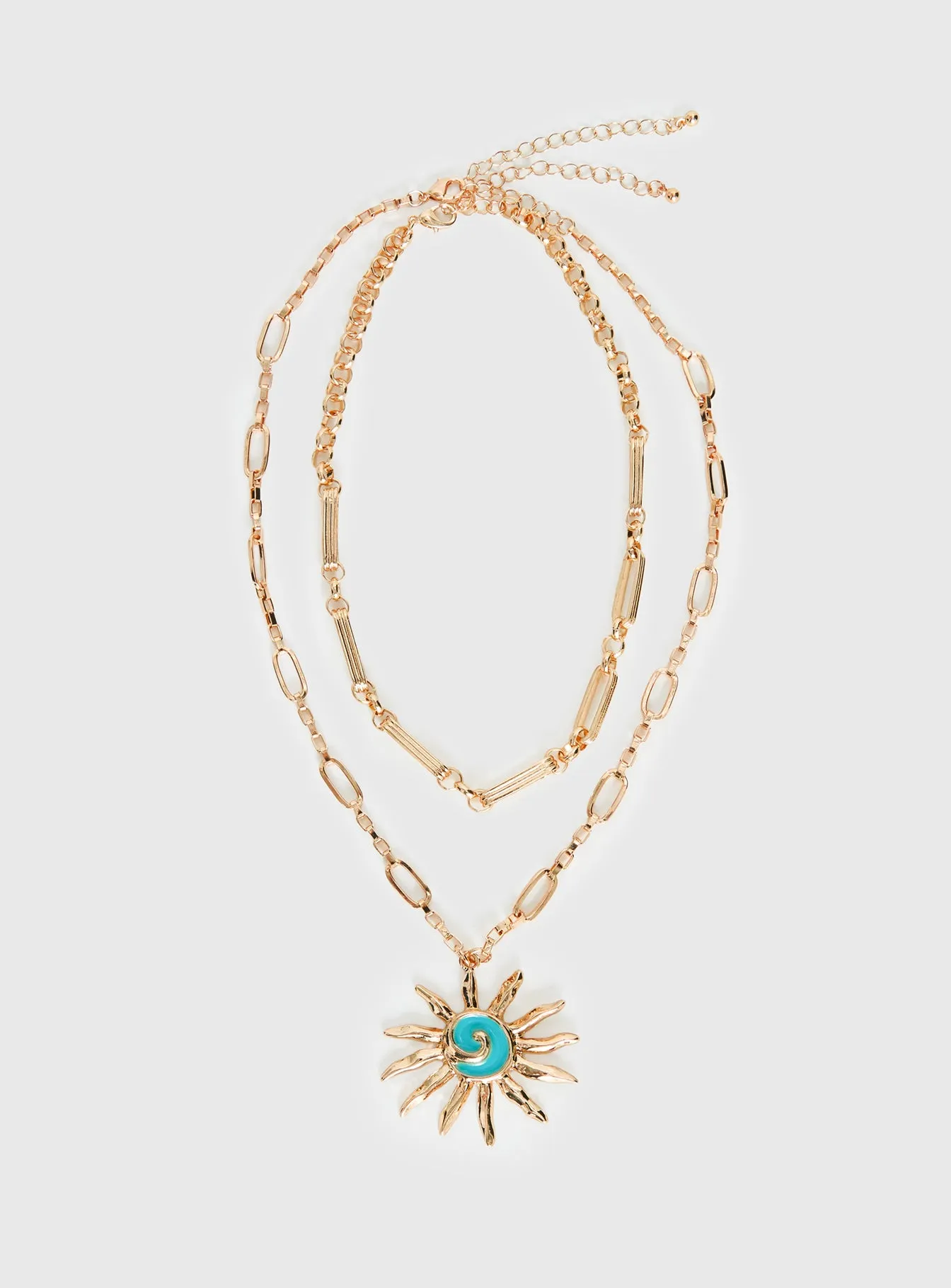 Split The Difference Necklace Pack Gold sold by Princess Polly product image thumbnail 2