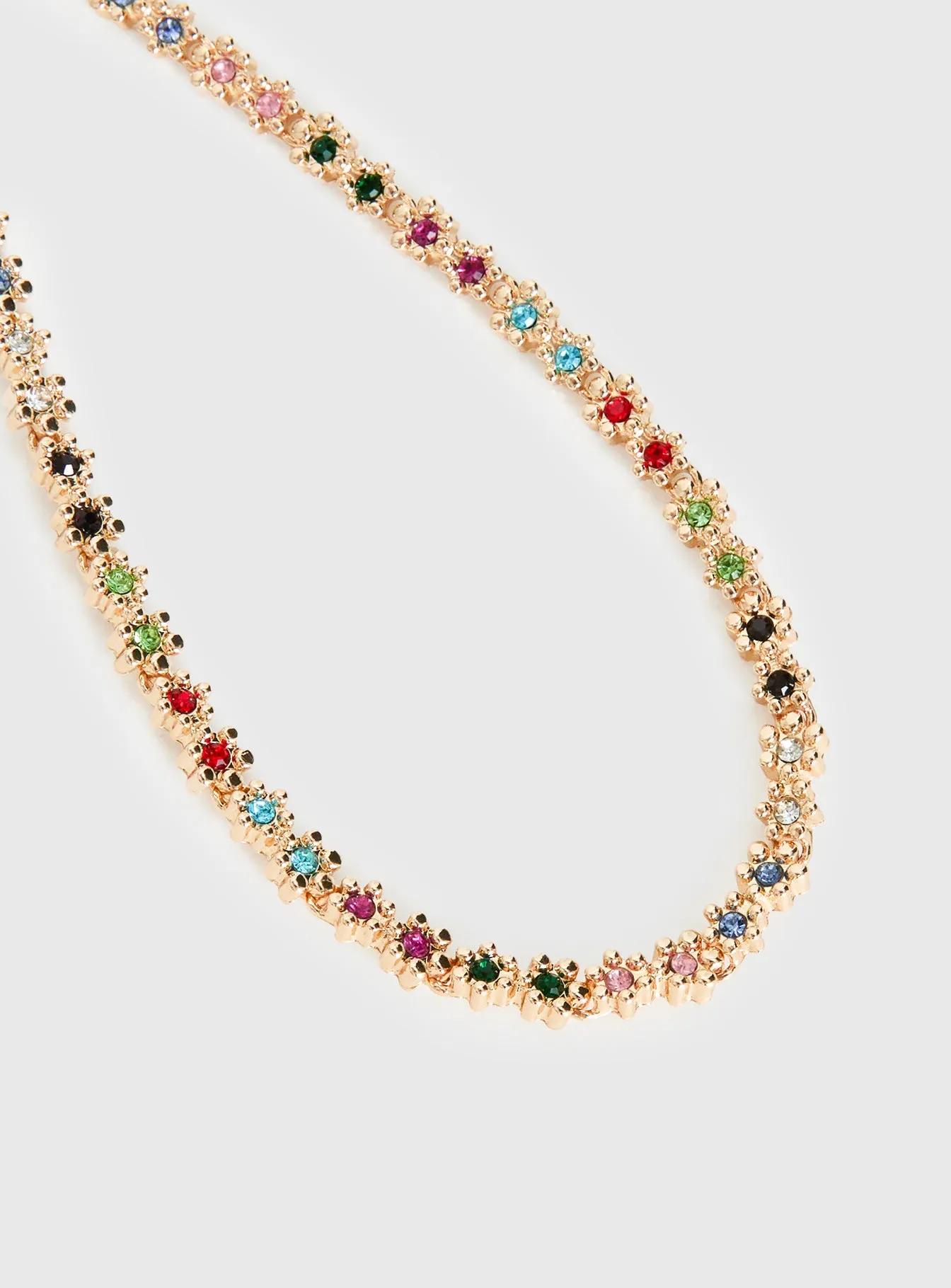 Fever Kiss Gemstone Necklace Gold sold by Princess Polly product image thumbnail 3