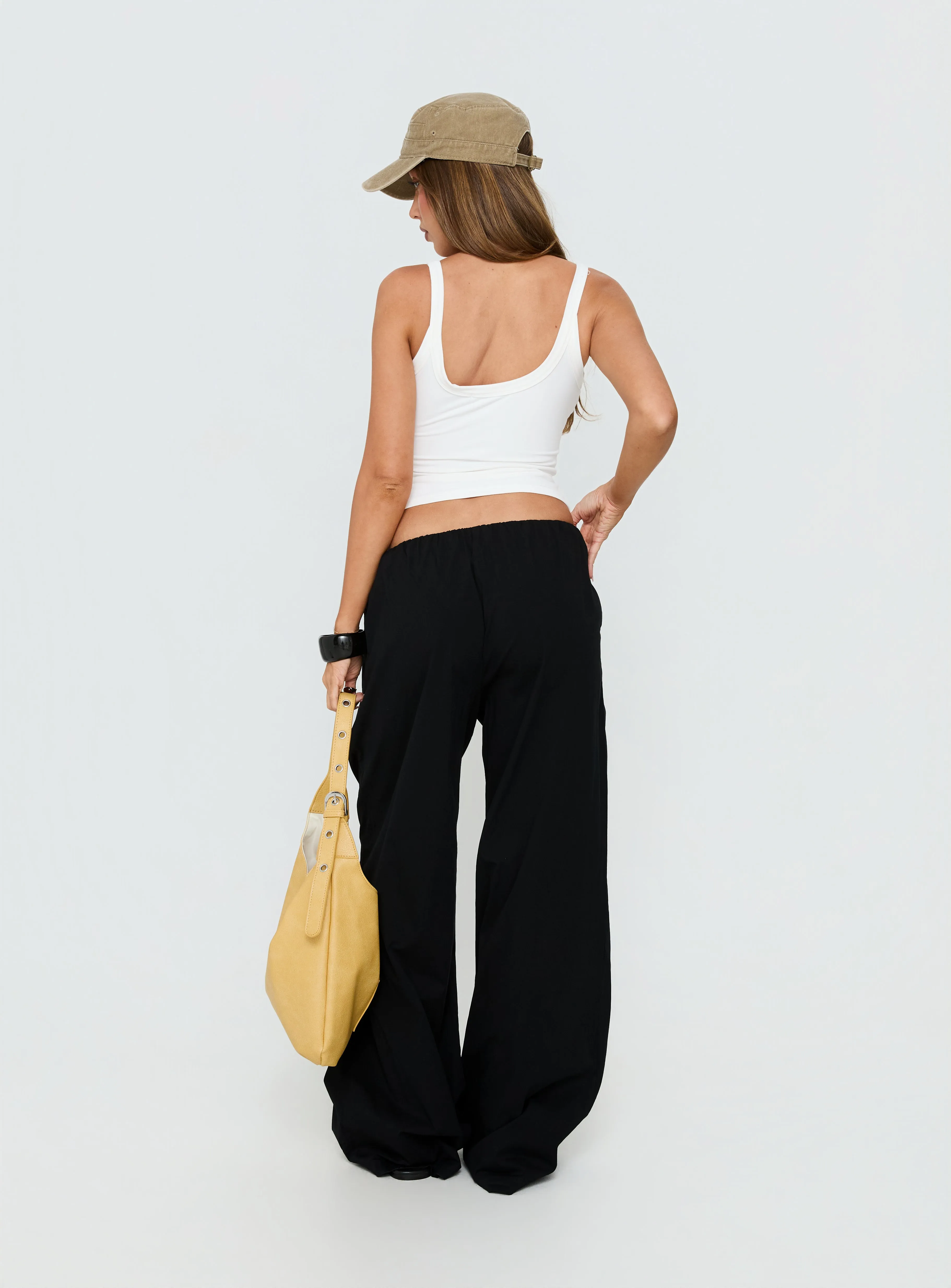 Lunea Concealed Waistband Pants Black sold by Princess Polly product image thumbnail 5