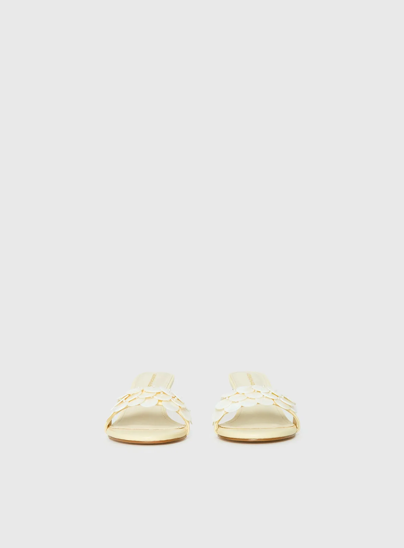 Early Pop Sequin Heels Yellow sold by Princess Polly product image thumbnail 3