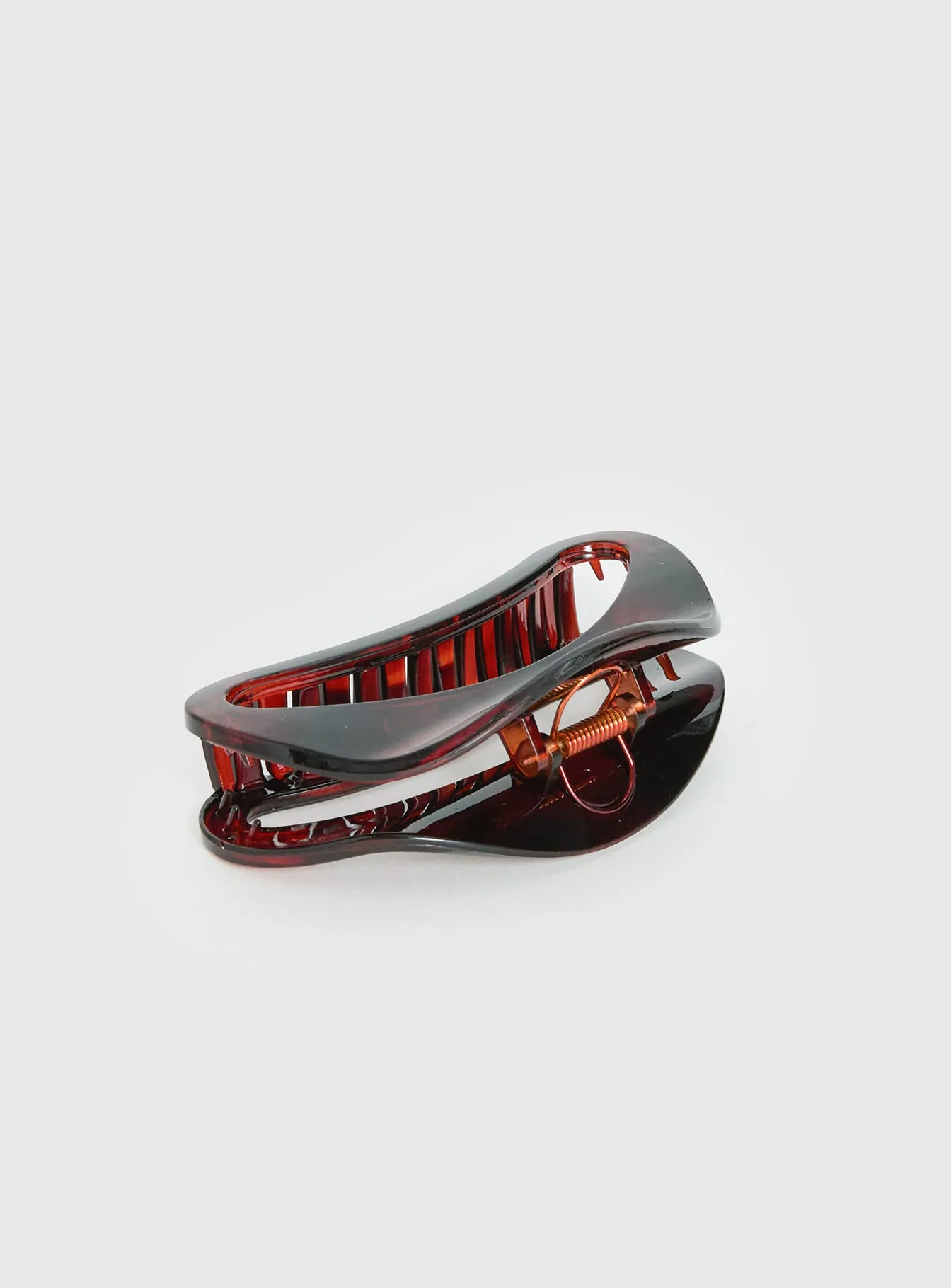 Say My Name Hair Clip Dark Tort sold by Princess Polly product image thumbnail 4