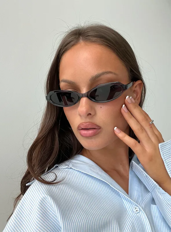 Drifted Dawn Sunglasses Grey / Tort made by Princess Polly