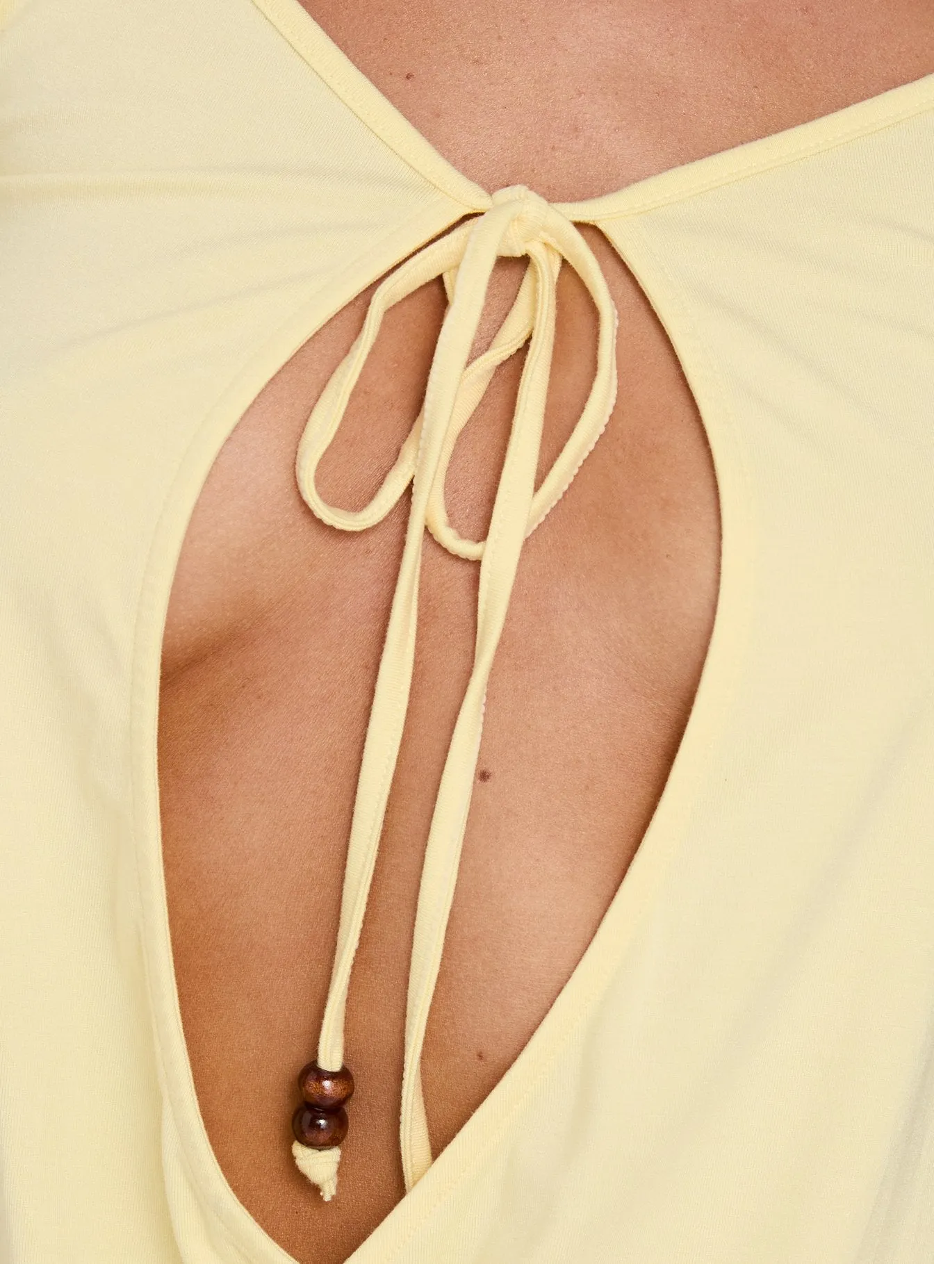 Papino Mini Dress Lemon sold by Princess Polly product image thumbnail 5