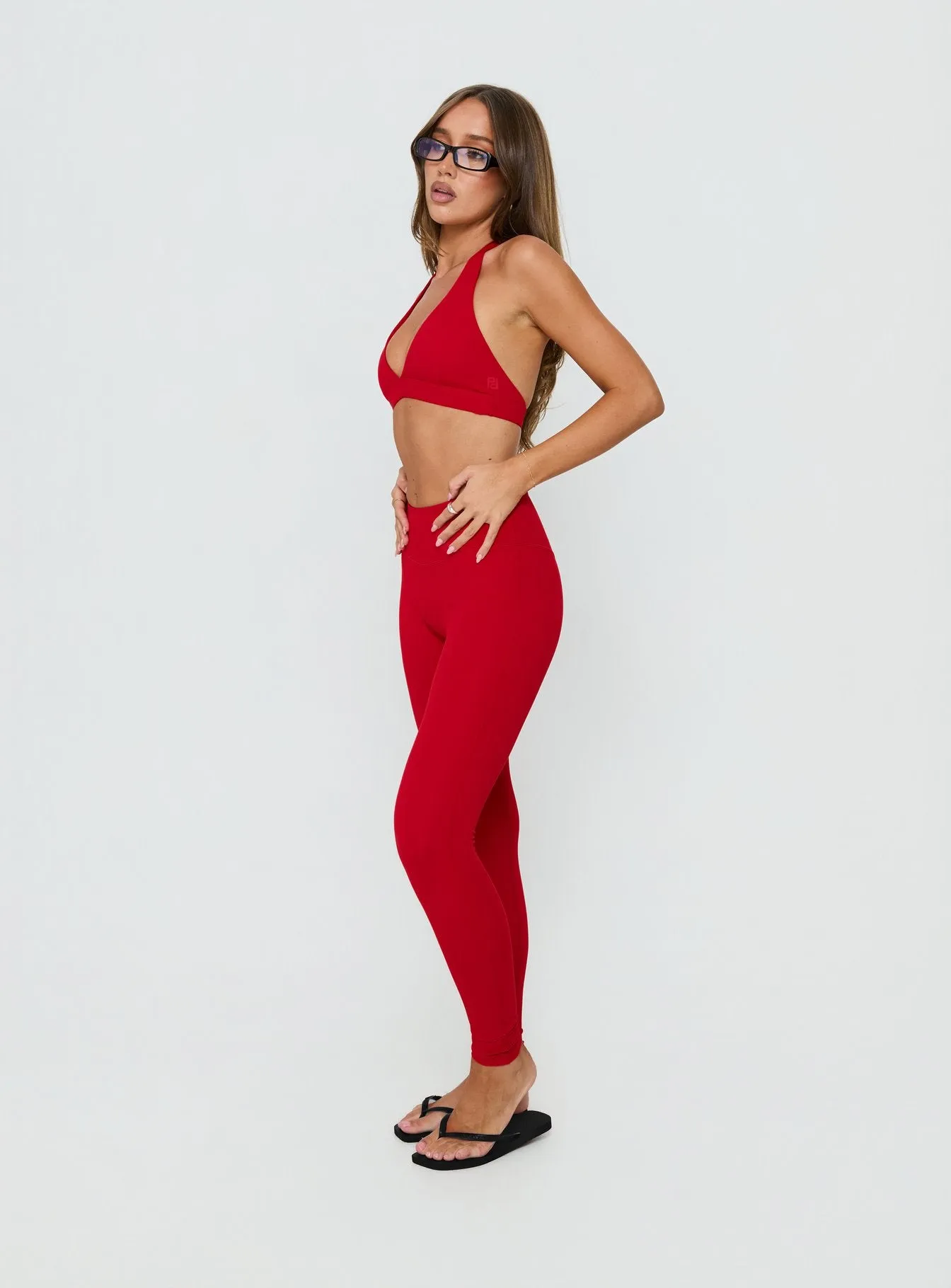 Peak Performance Active Leggings Red sold by Princess Polly product image thumbnail 4