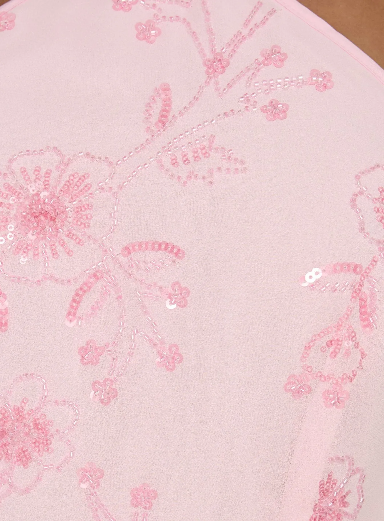 Evolet Embellished Halter Top Pink sold by Princess Polly product image thumbnail 5