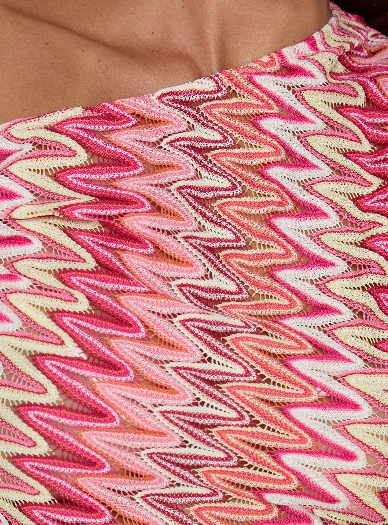 Beaming Brighter Off Shoulder Cinched Draped Top Pink sold by Princess Polly product image thumbnail 5